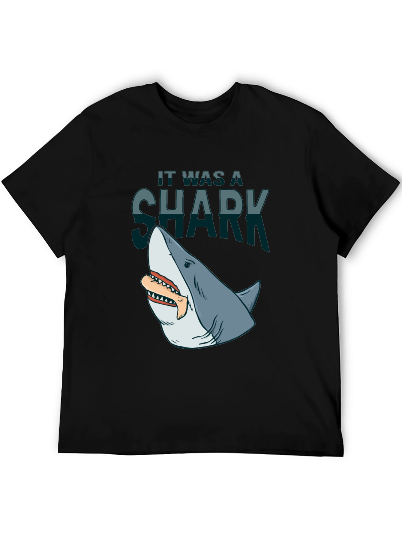 Shark Attack T-Shirt: It Was A Shark! Graphic Tee