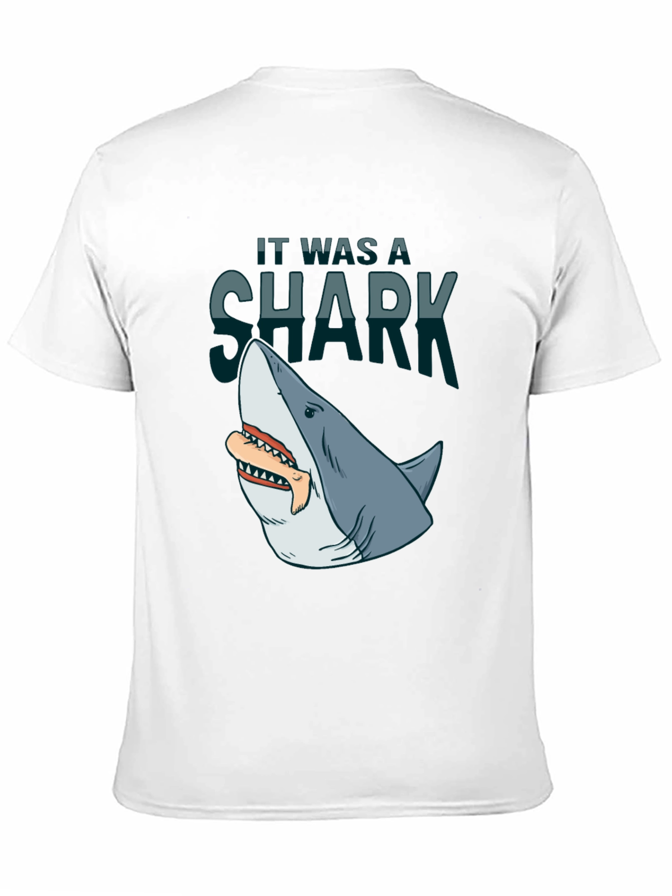 Shark Attack T-Shirt: It Was A Shark! Graphic Tee