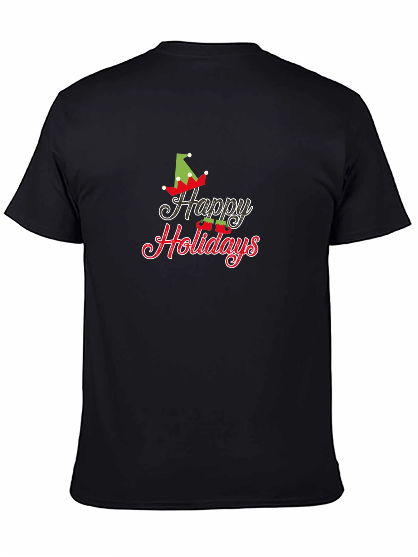 Happy Holidays Elf T-Shirt - Festive Fun!