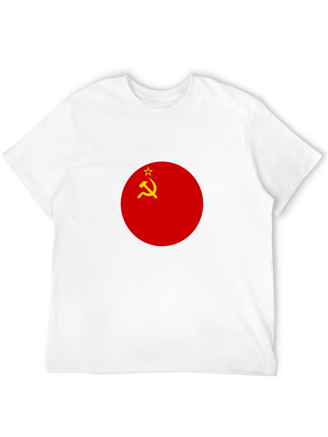 USSR Flag Graphic Tee - Retro Style