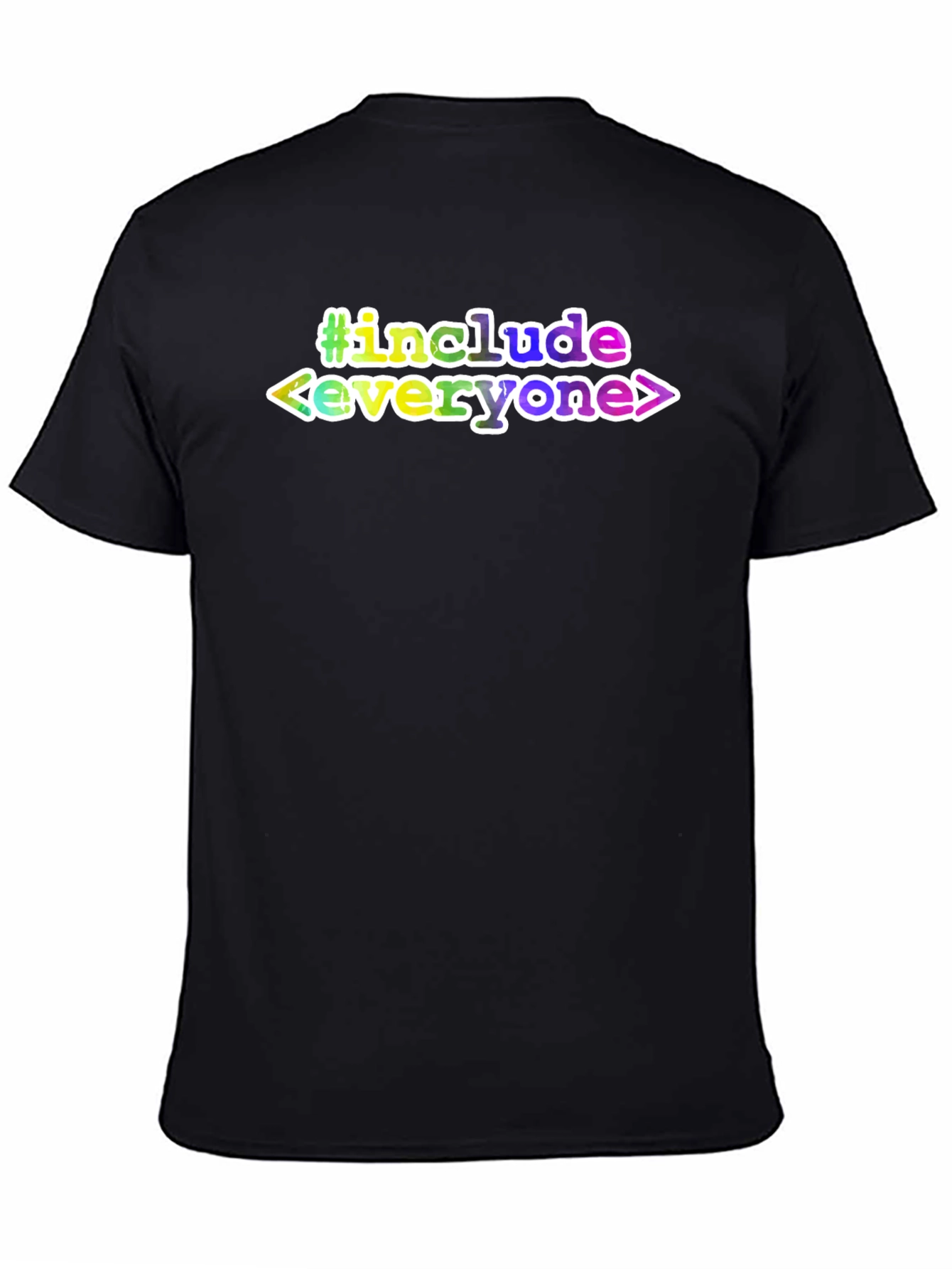 #include Everyone T-Shirt - Black Tee