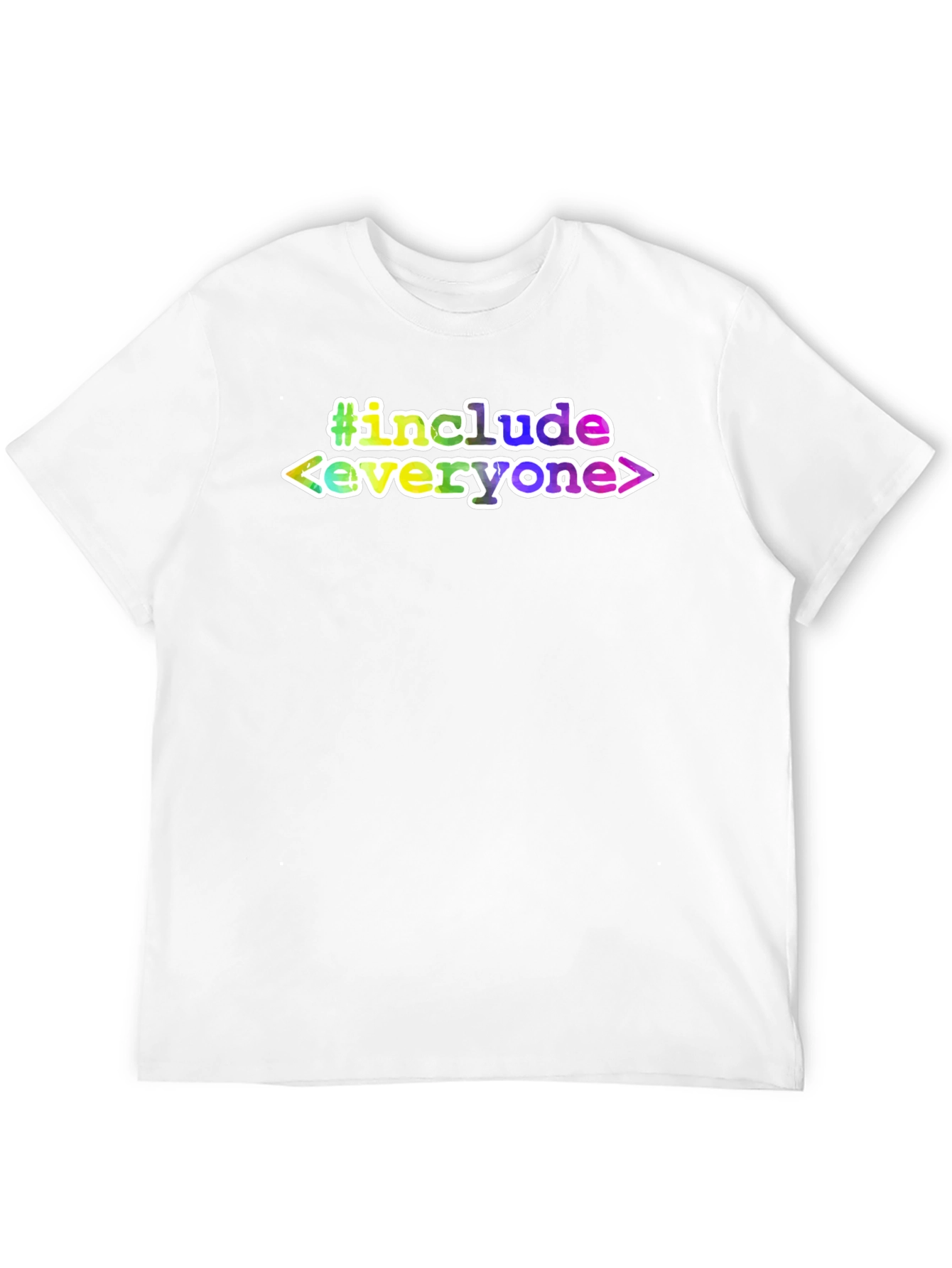 #include Everyone T-Shirt - Black Tee