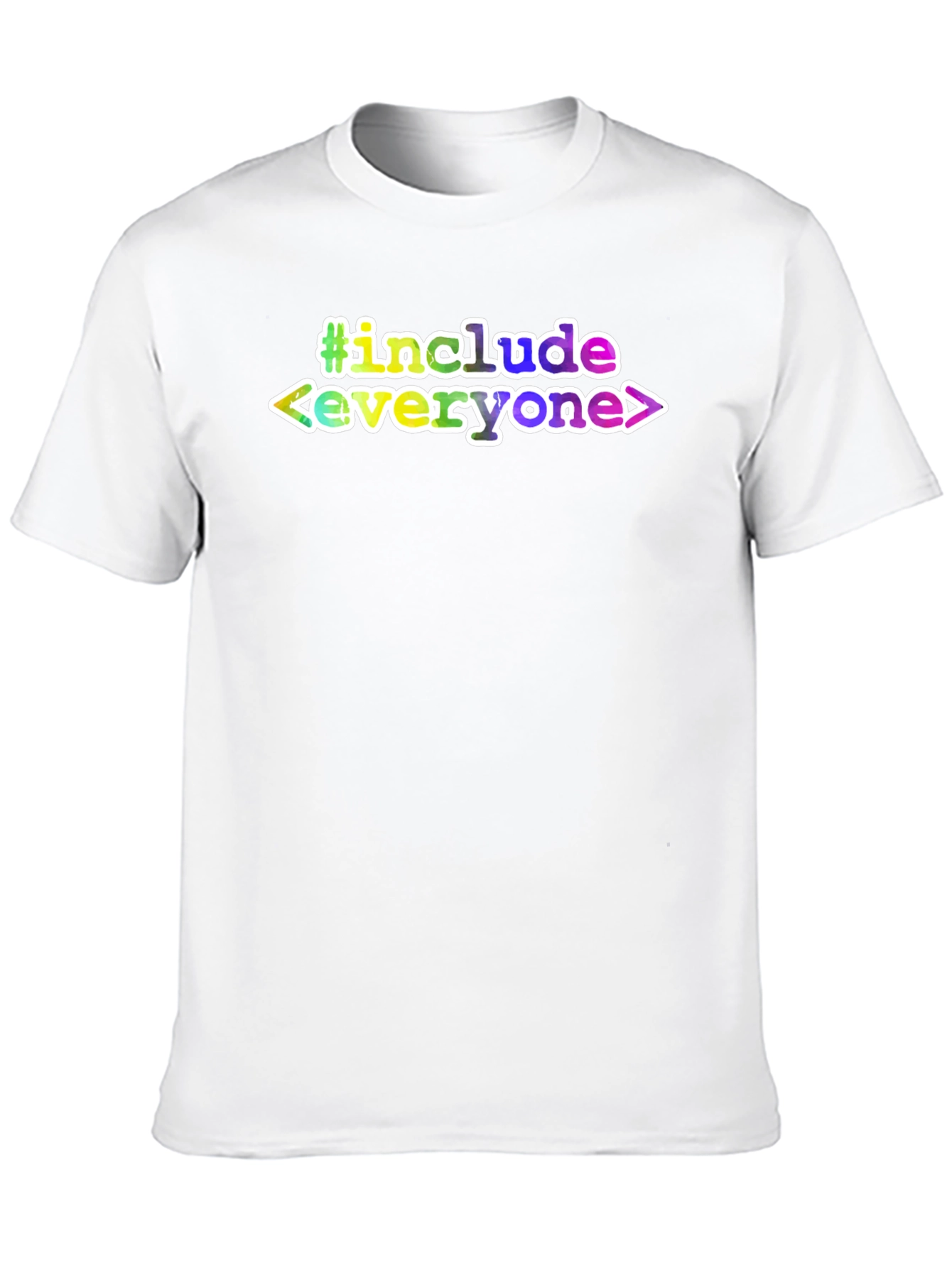#include Everyone T-Shirt - Black Tee