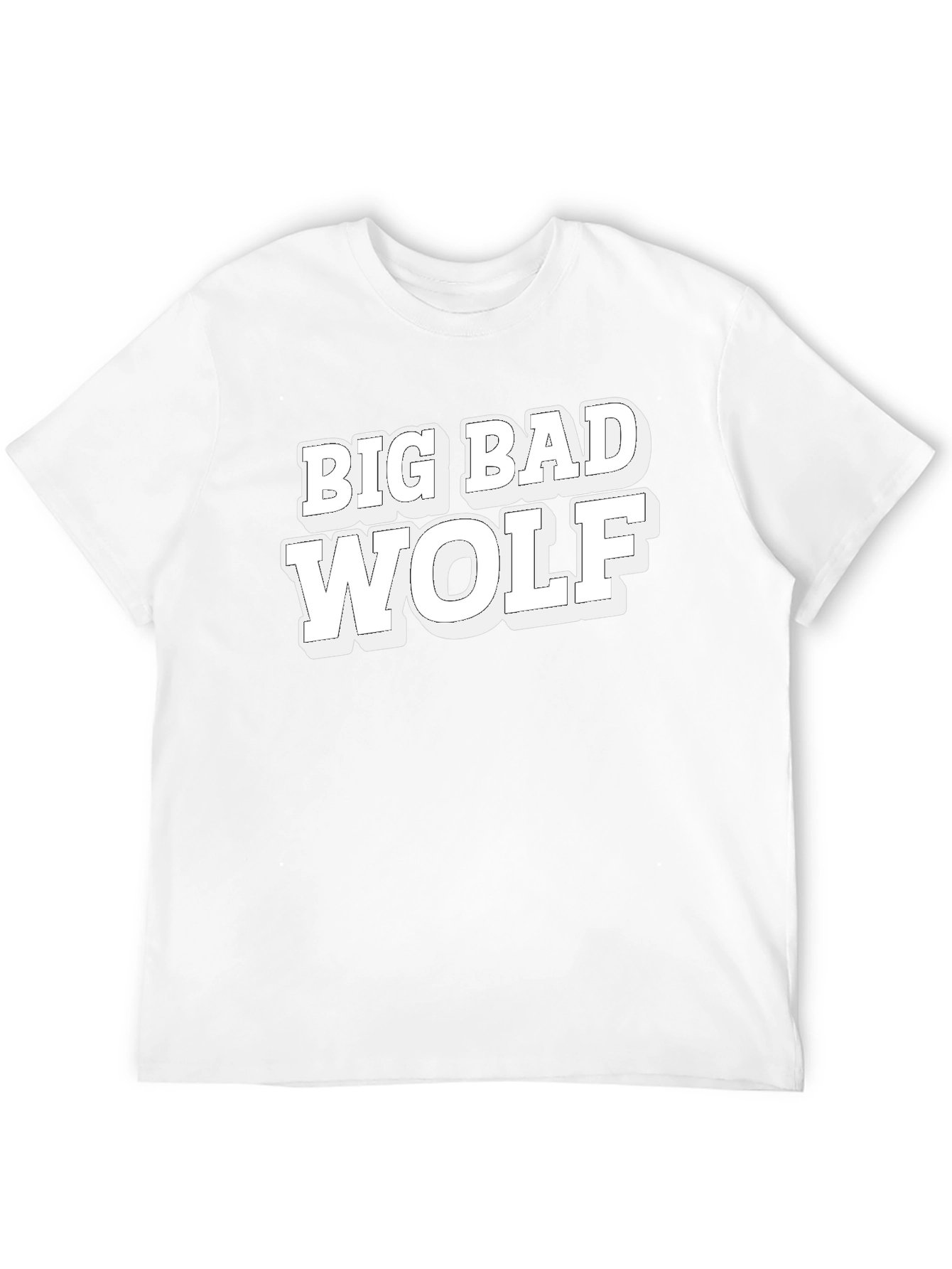 Big Bad Wolf Graphic T-Shirt - Bold Design