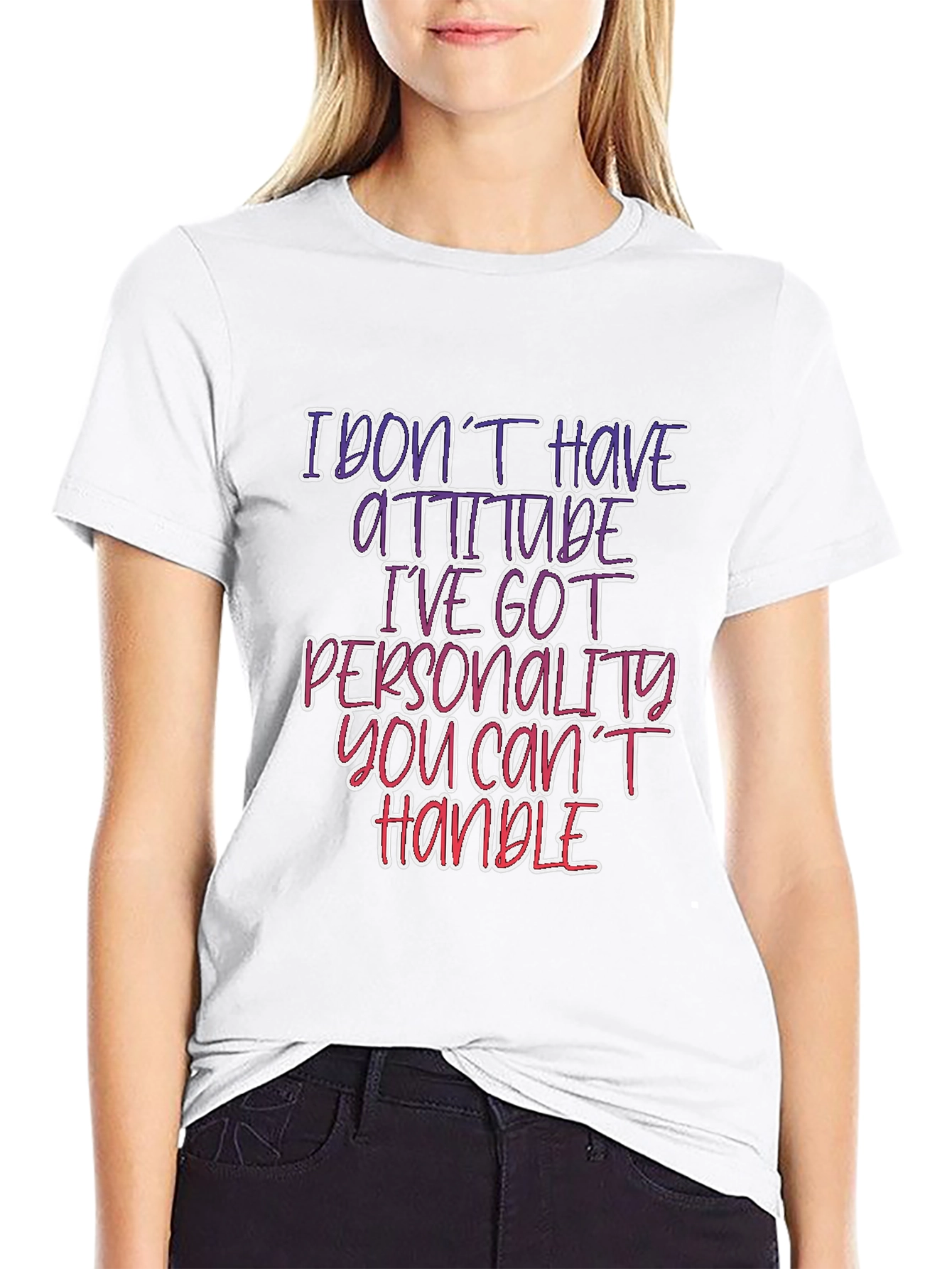Sarcastic Statement T-Shirt: Personality You Cant Handle