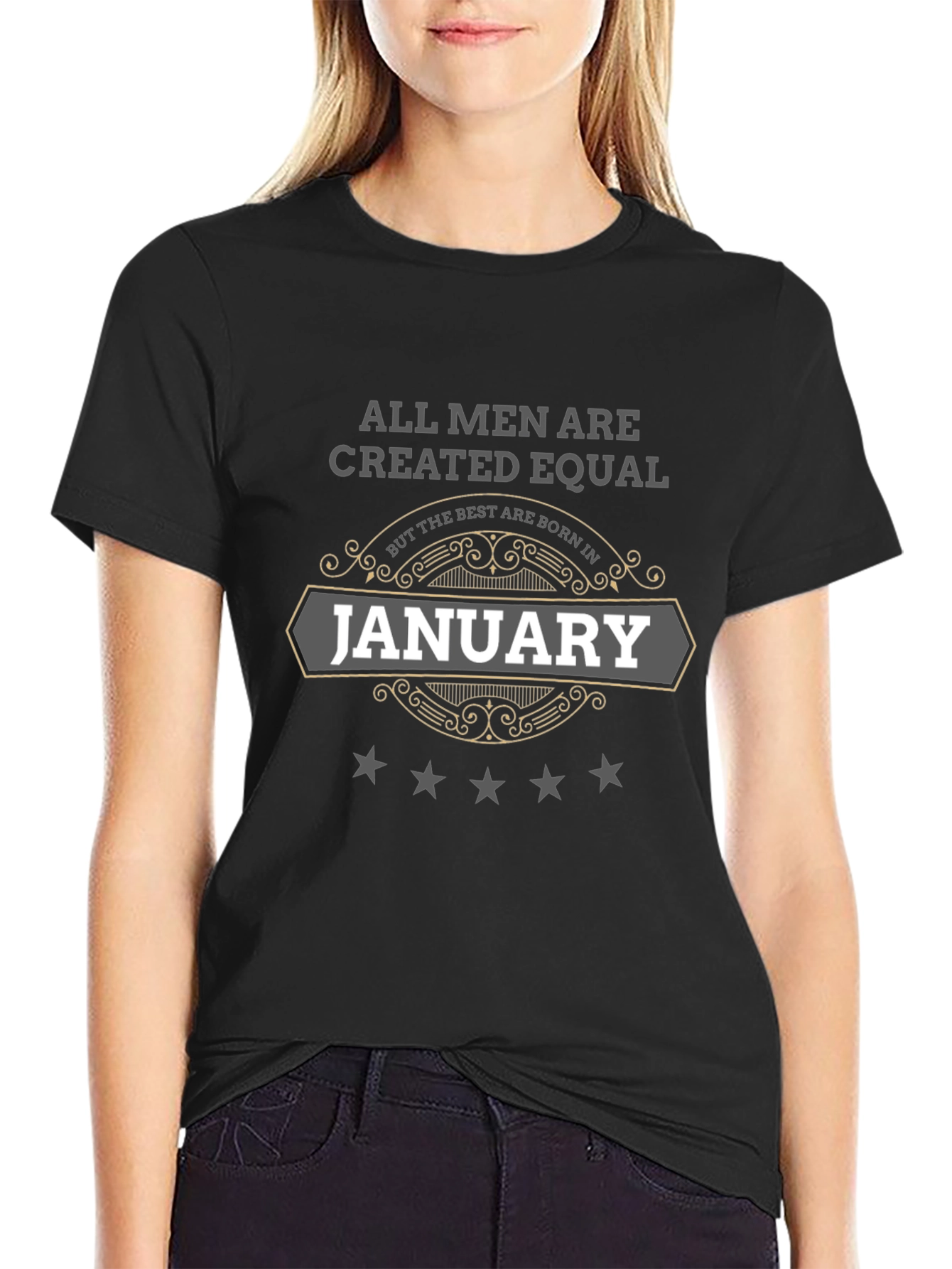 January Born Mens T-Shirt