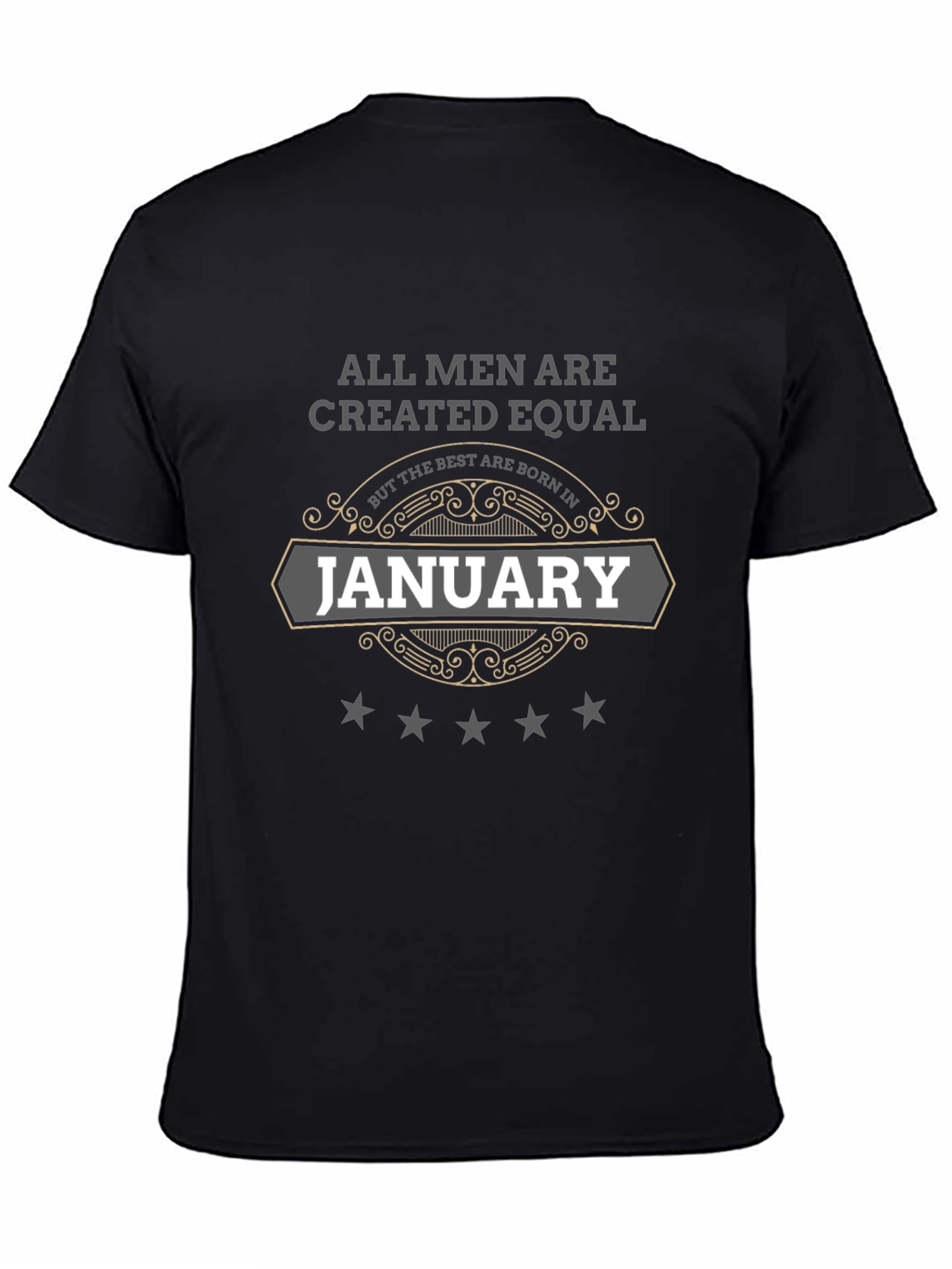 January Born Mens T-Shirt