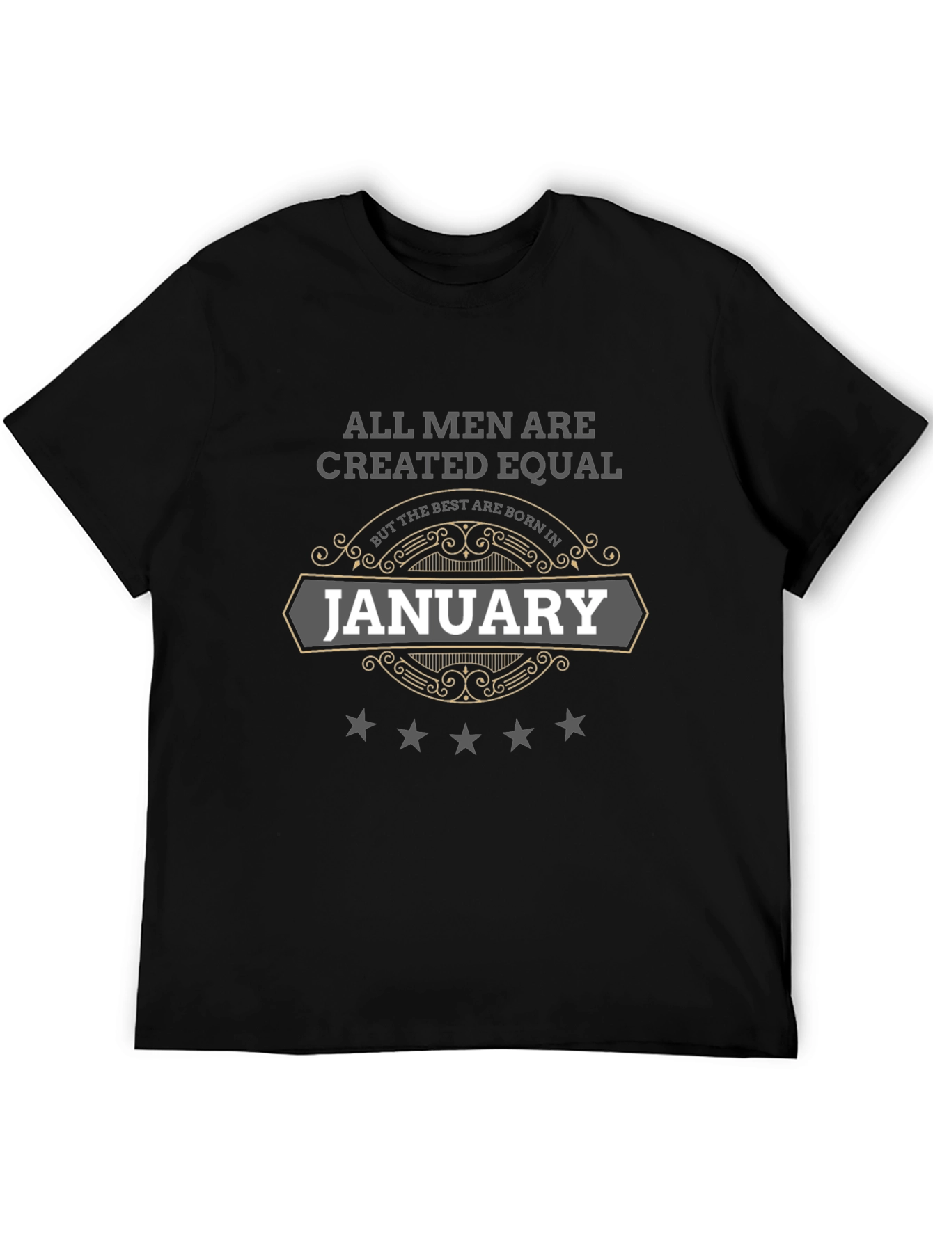 January Born Mens T-Shirt