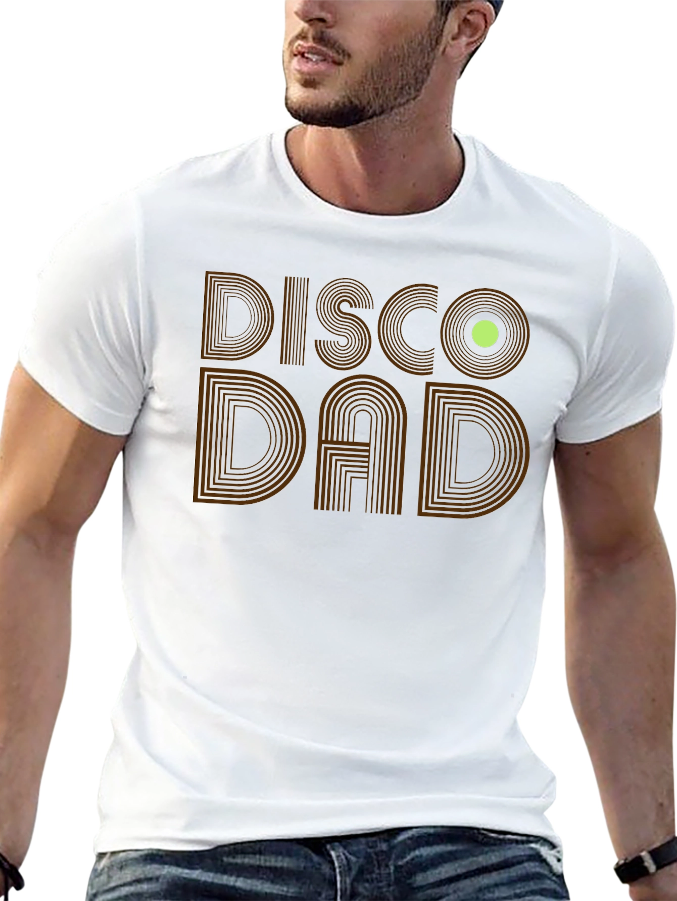 Disco Dad Retro Graphic Tee