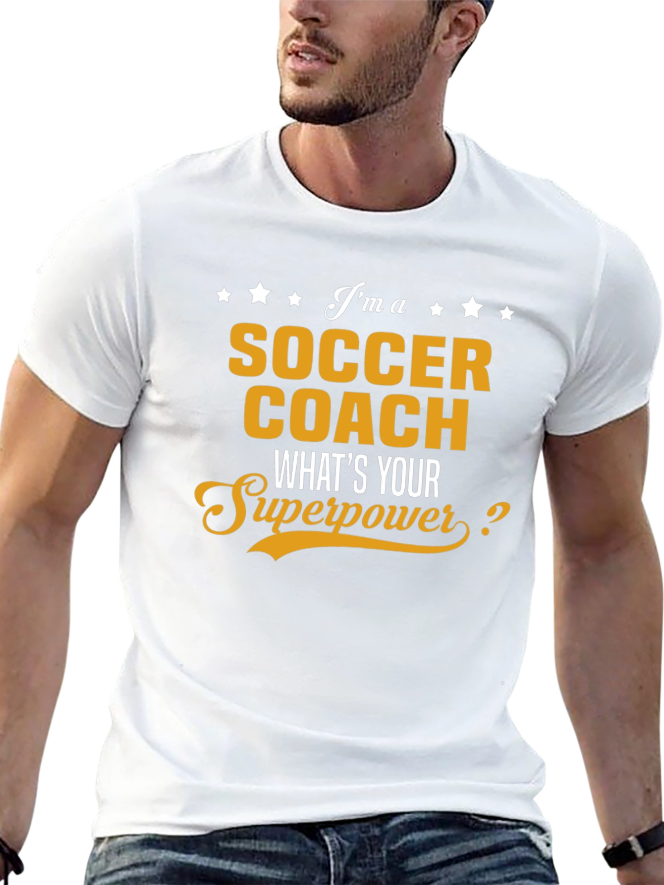 Soccer Coach Superpower T-Shirt - Funny Coaching Tee
