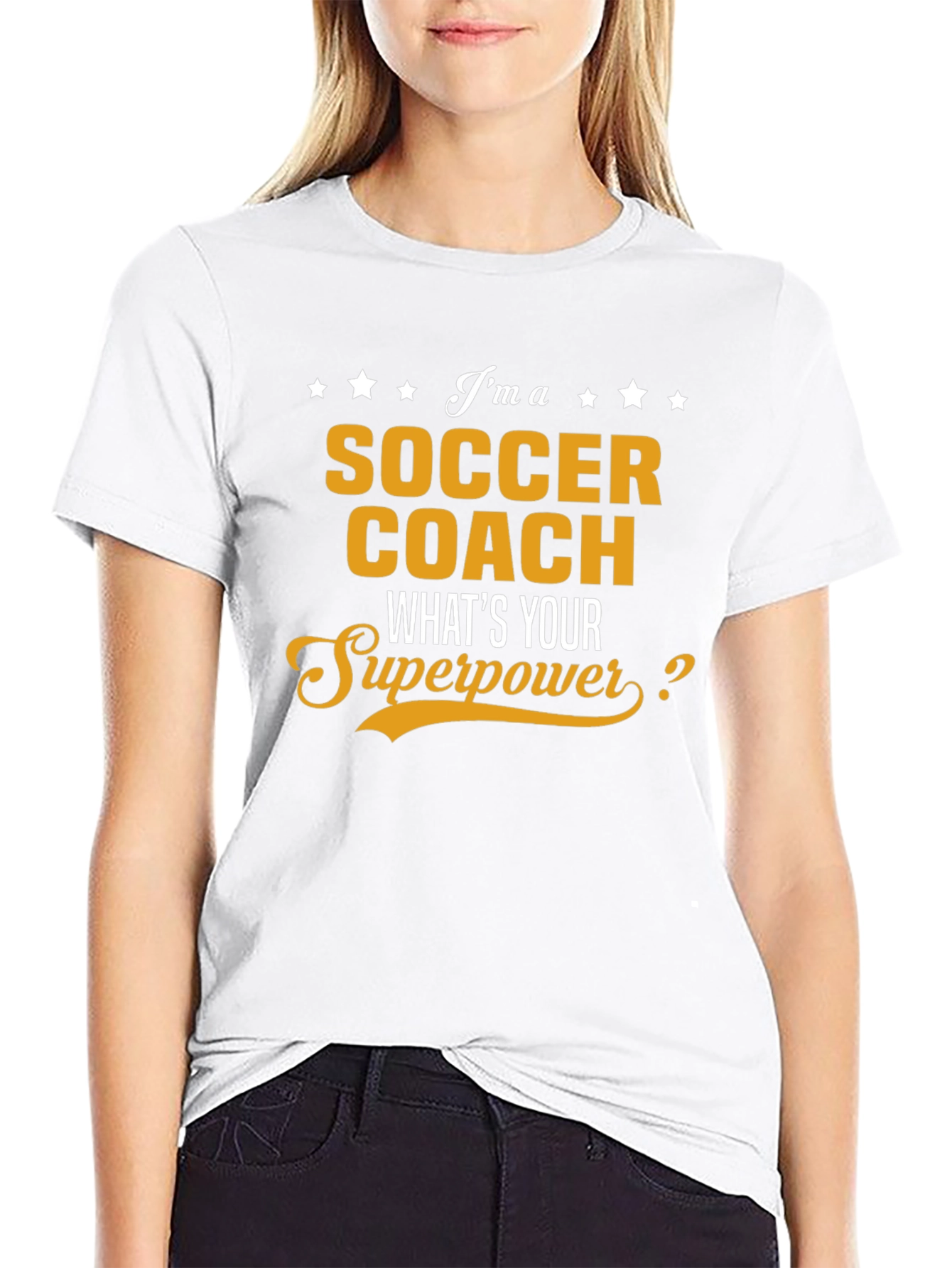 Soccer Coach Superpower T-Shirt - Funny Coaching Tee