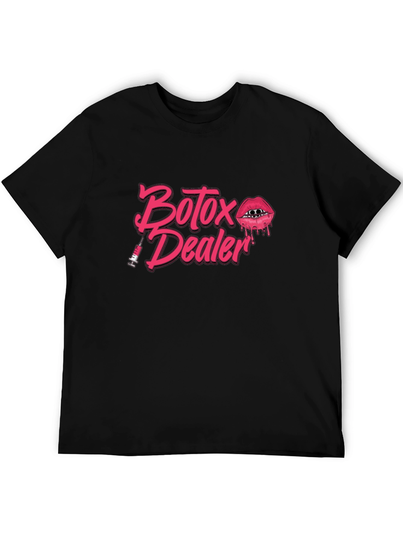 Botox Dealer Graphic Tee - Unisex Black T-Shirt