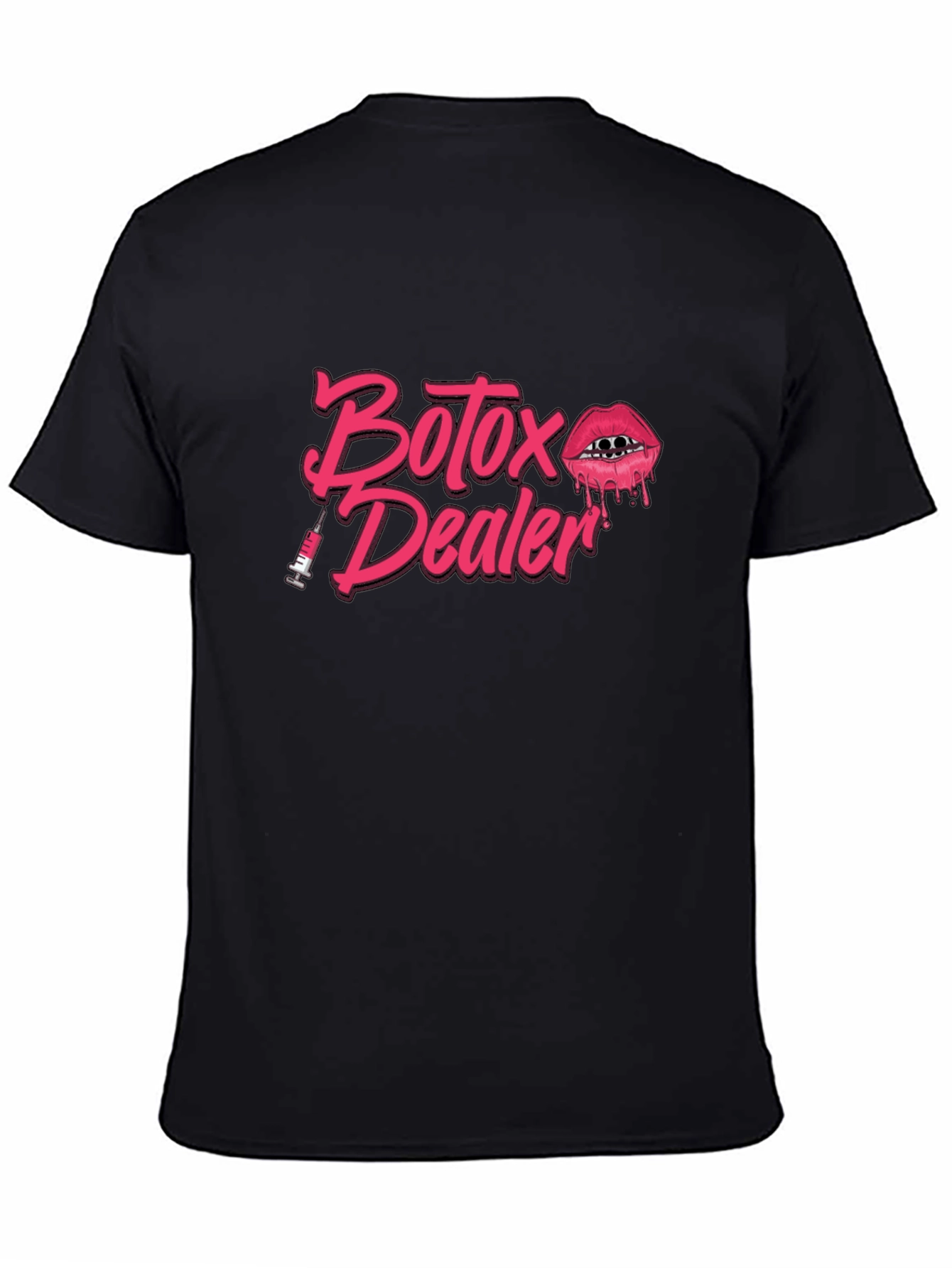 Botox Dealer Graphic Tee - Unisex Black T-Shirt