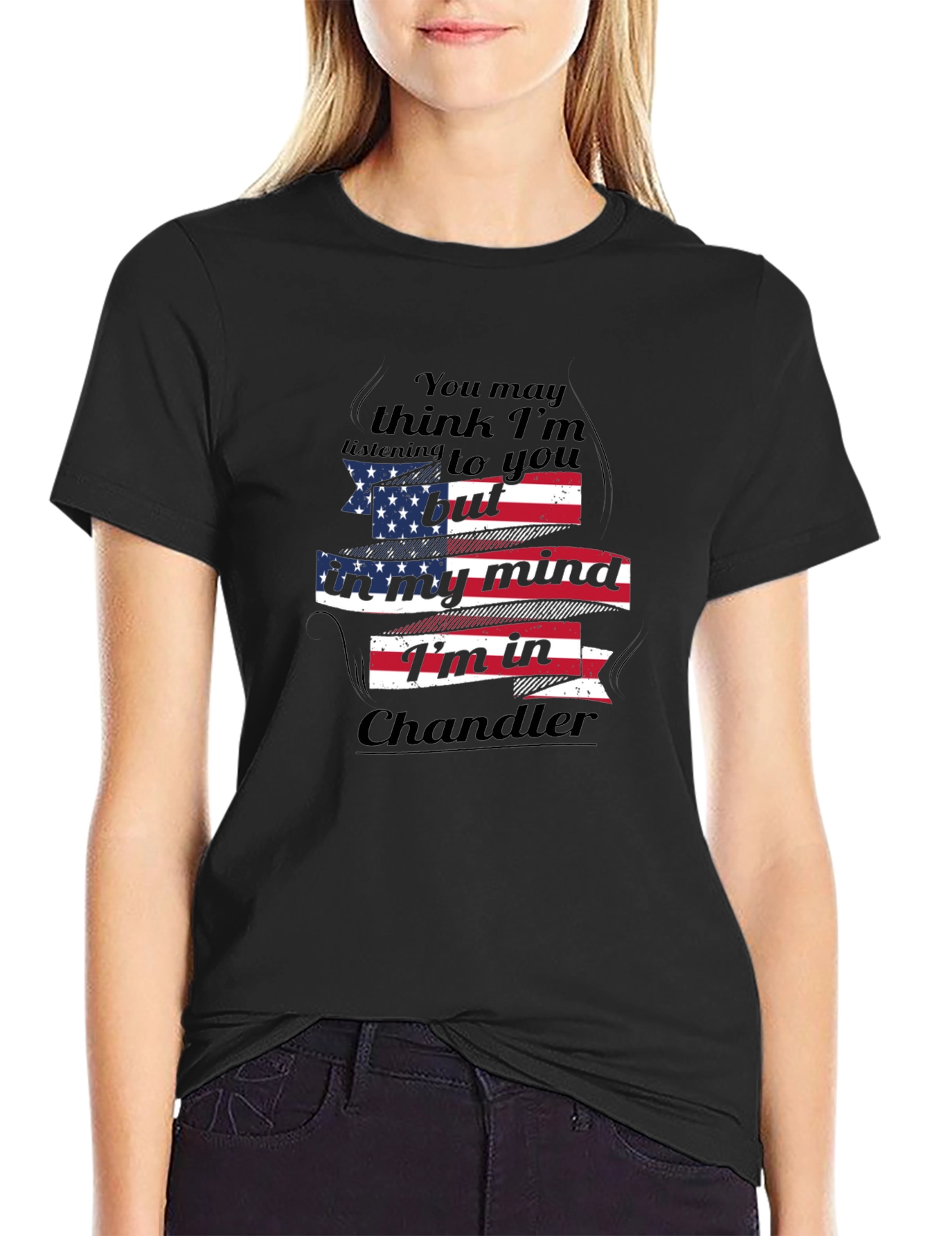Chandler State of Mind Patriotic T-Shirt