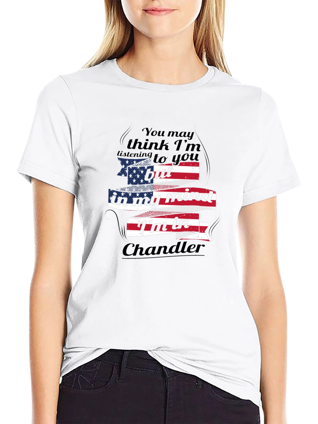 Chandler State of Mind Patriotic T-Shirt