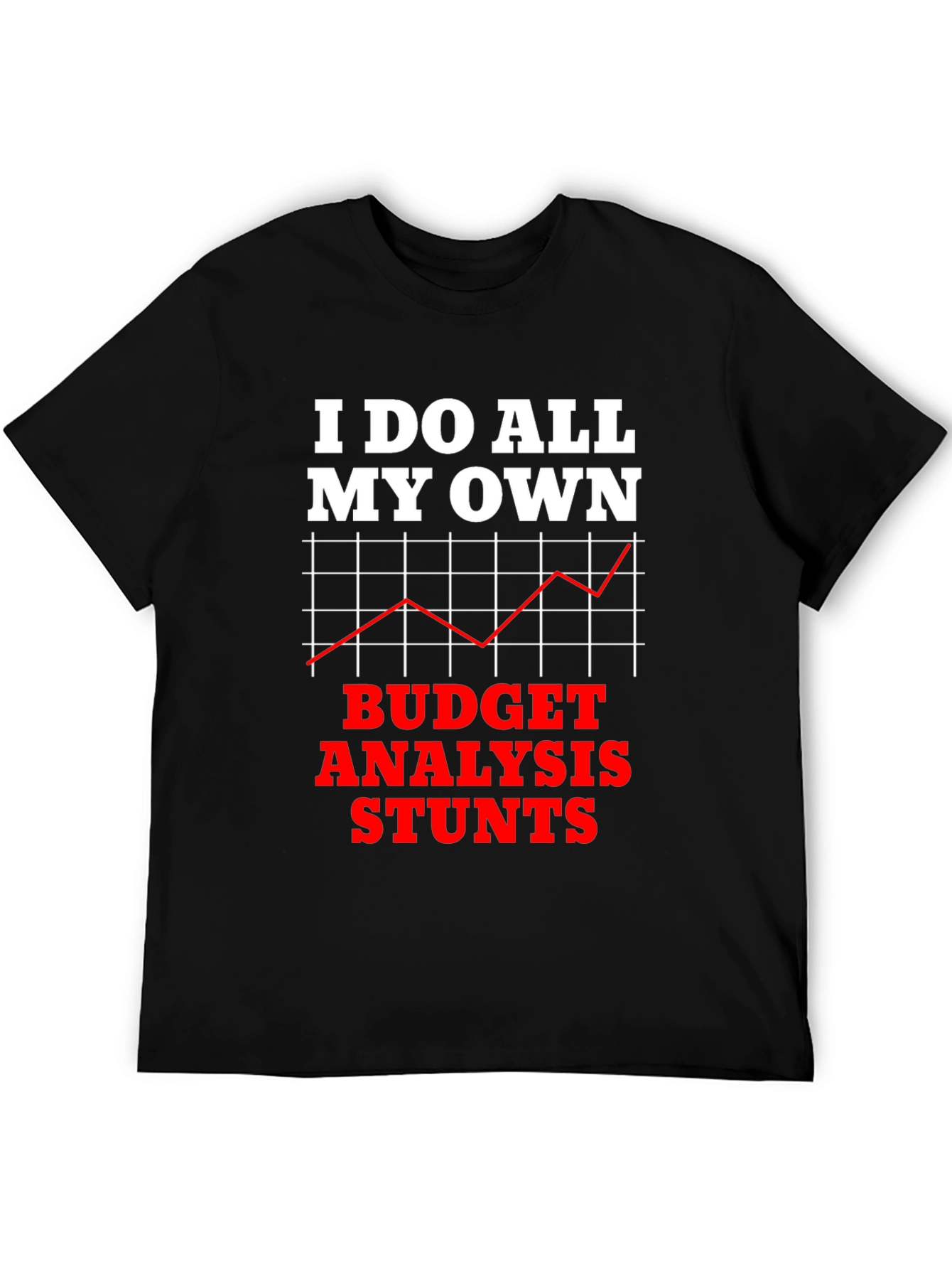 Budget Analysis Stunts Graphic Tee