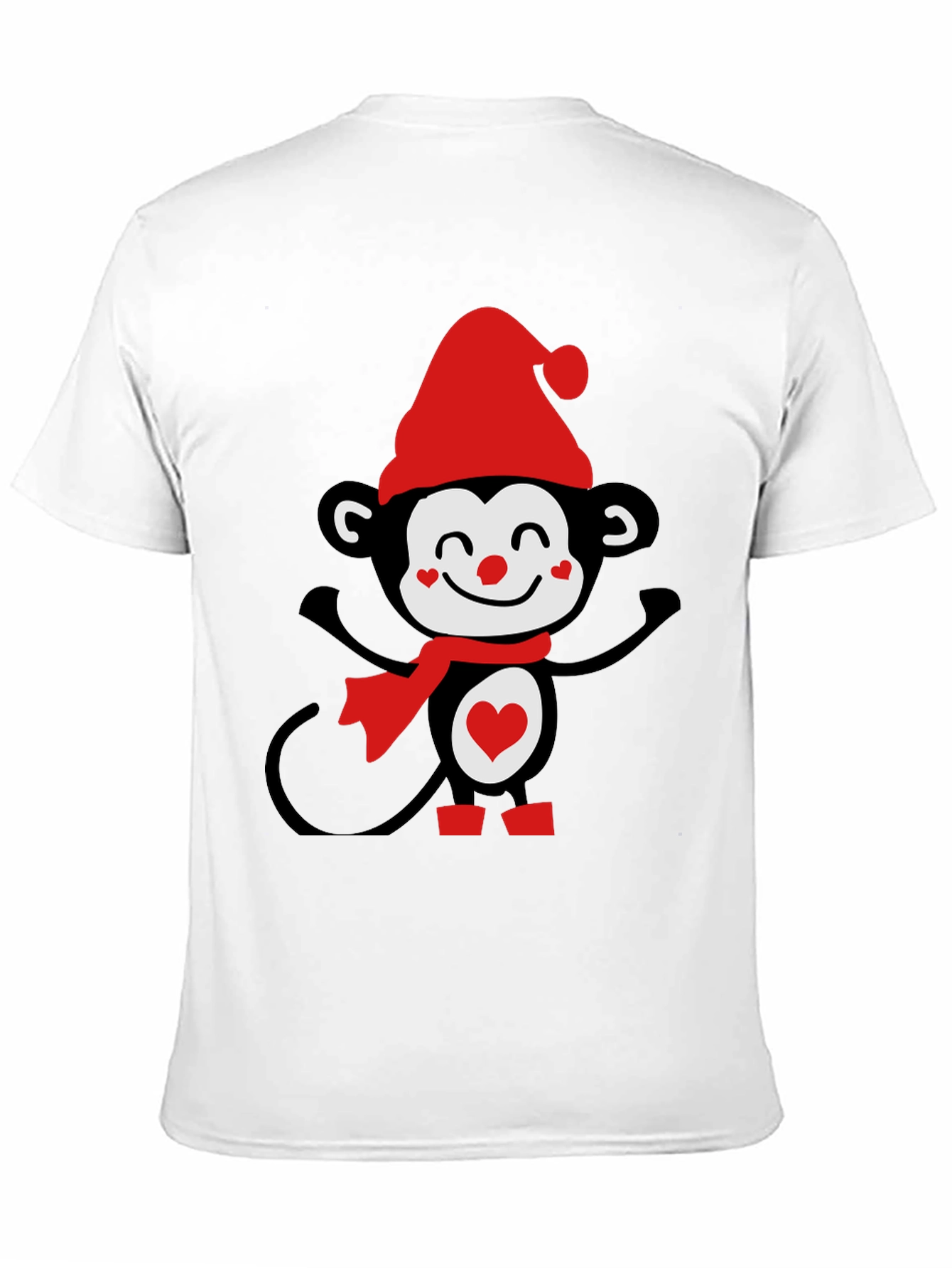 Festive Monkey Graphic Tee