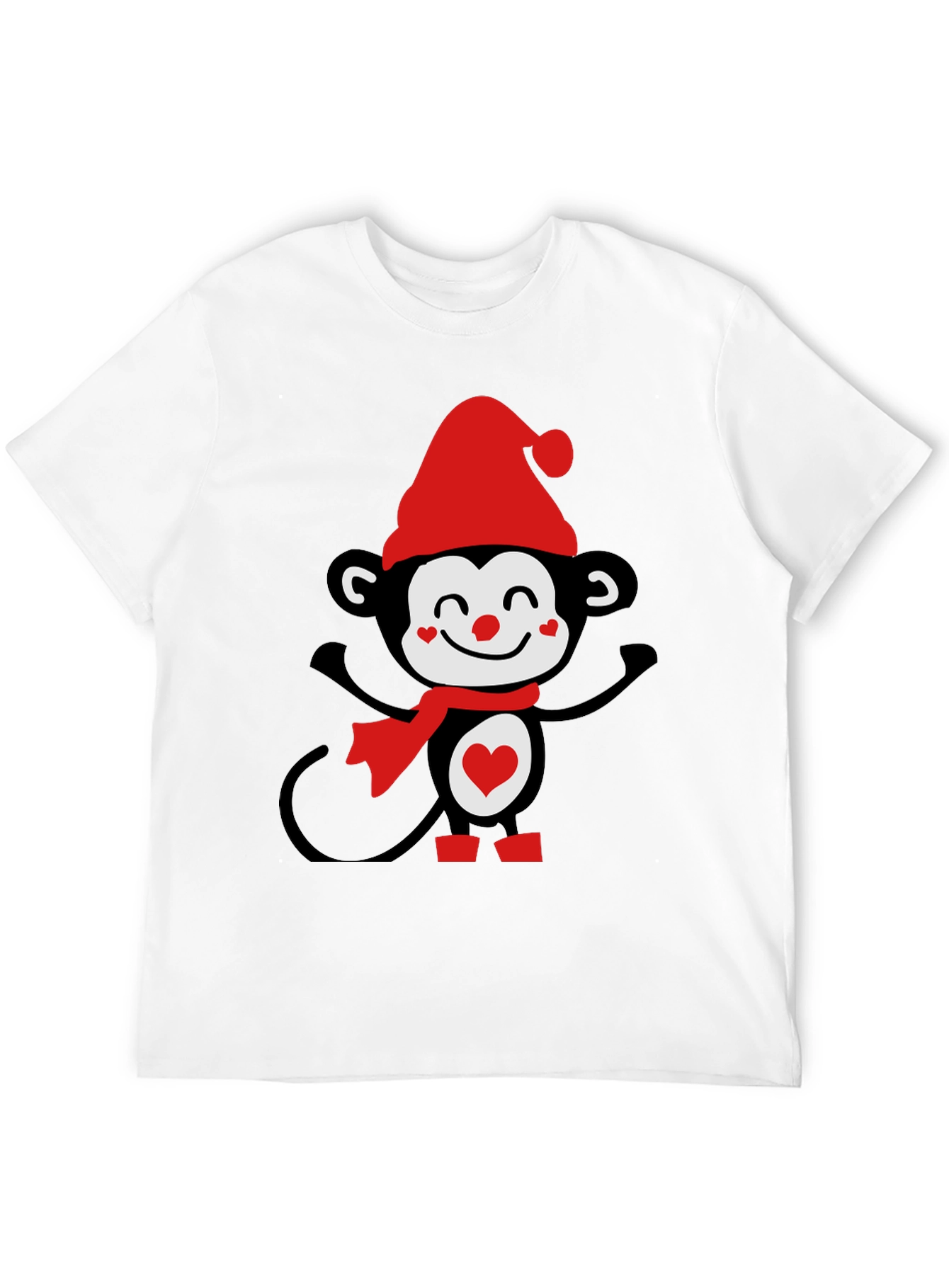 Festive Monkey Graphic Tee