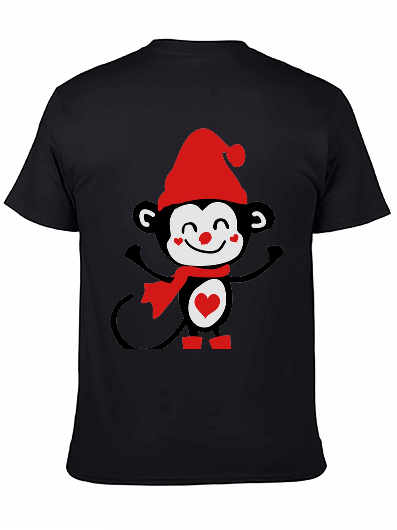 Festive Monkey Graphic Tee