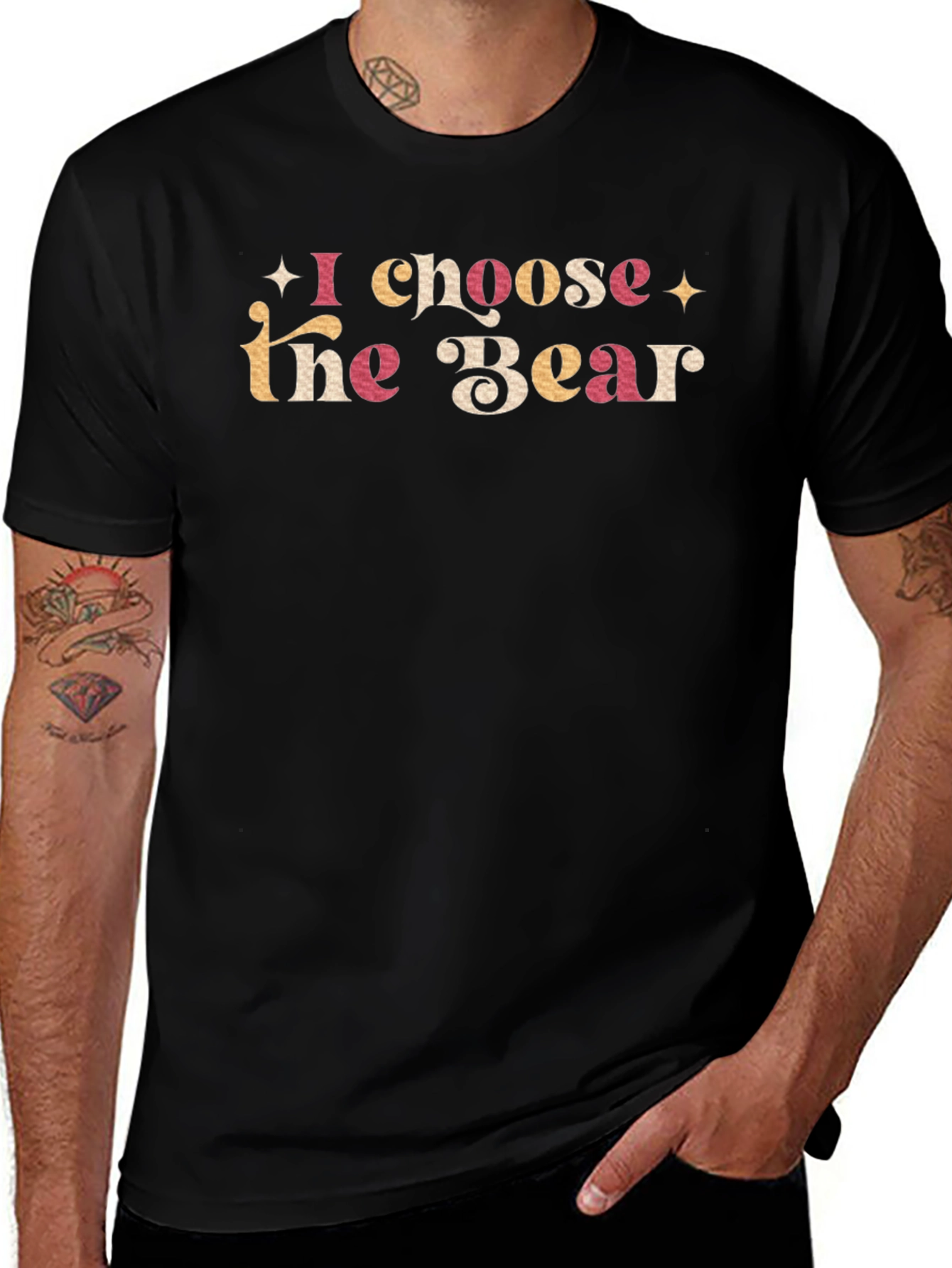 I Choose the Bear Graphic Tee
