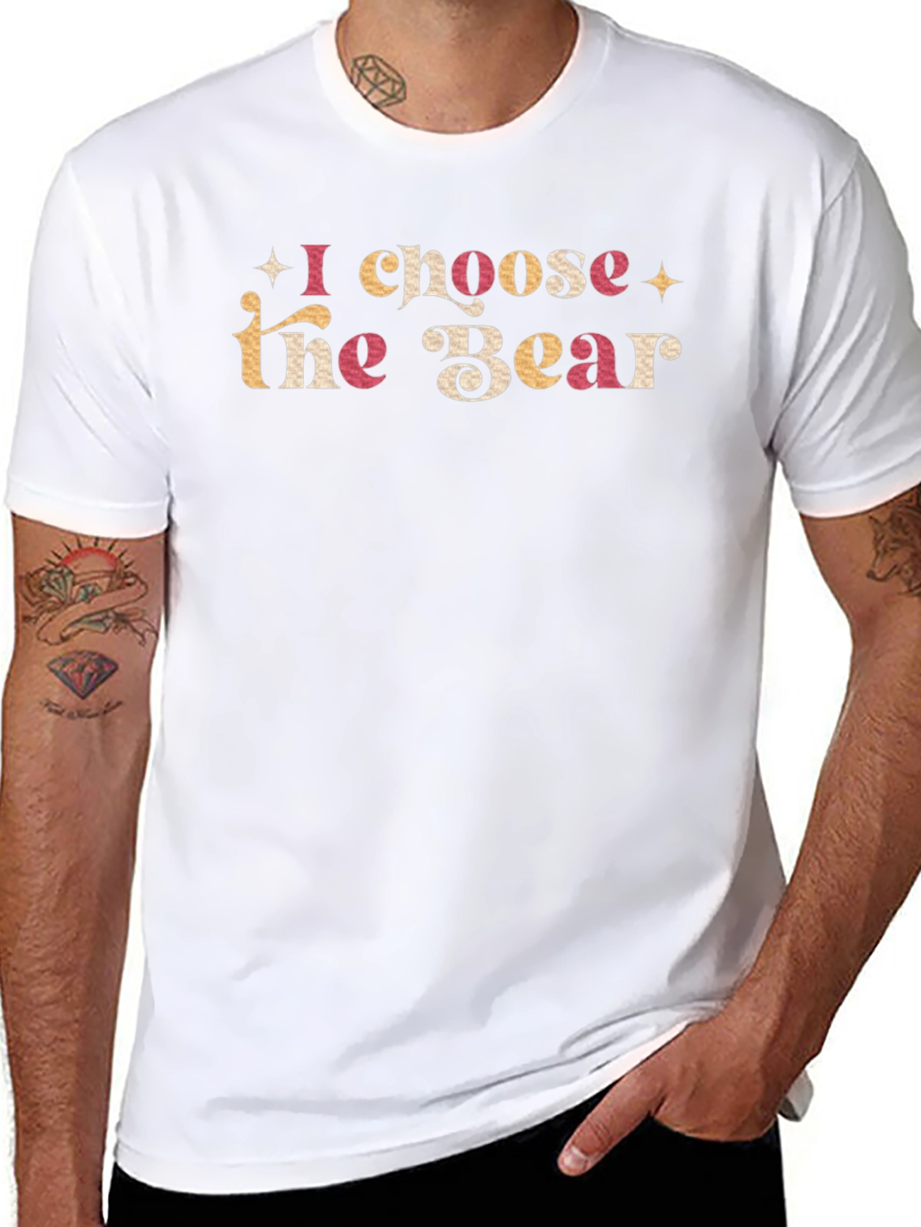 I Choose the Bear Graphic Tee