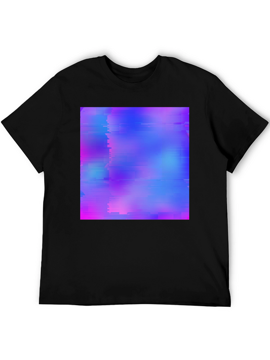 Abstract Glitch T-Shirt - Modern Graphic Tee
