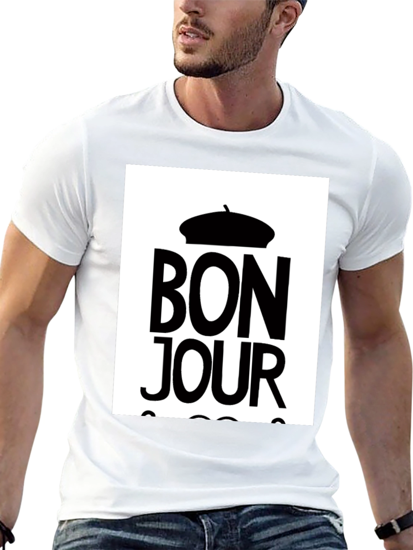 Bonjour T-Shirt - French Style Tee