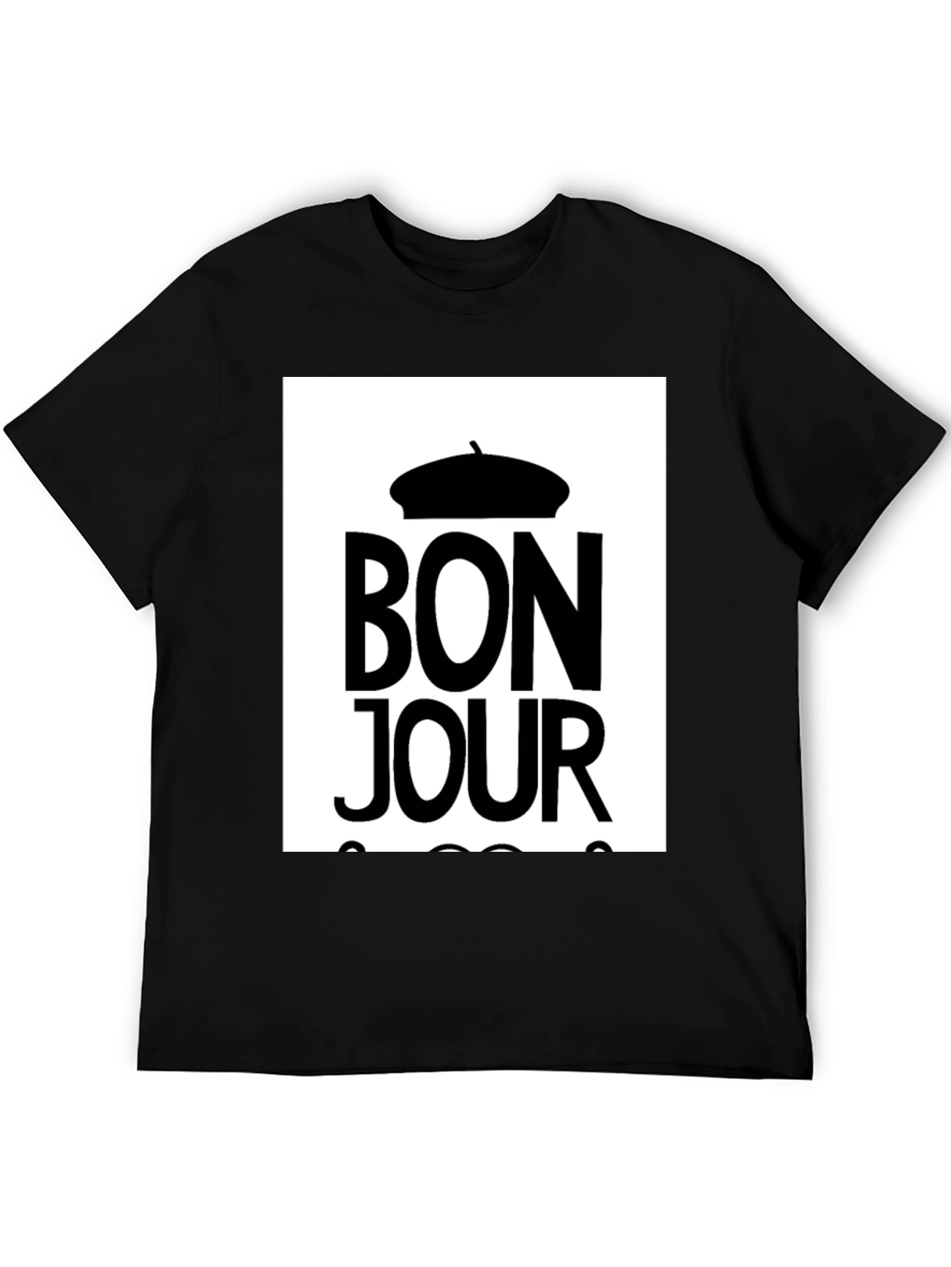 Bonjour T-Shirt - French Style Tee