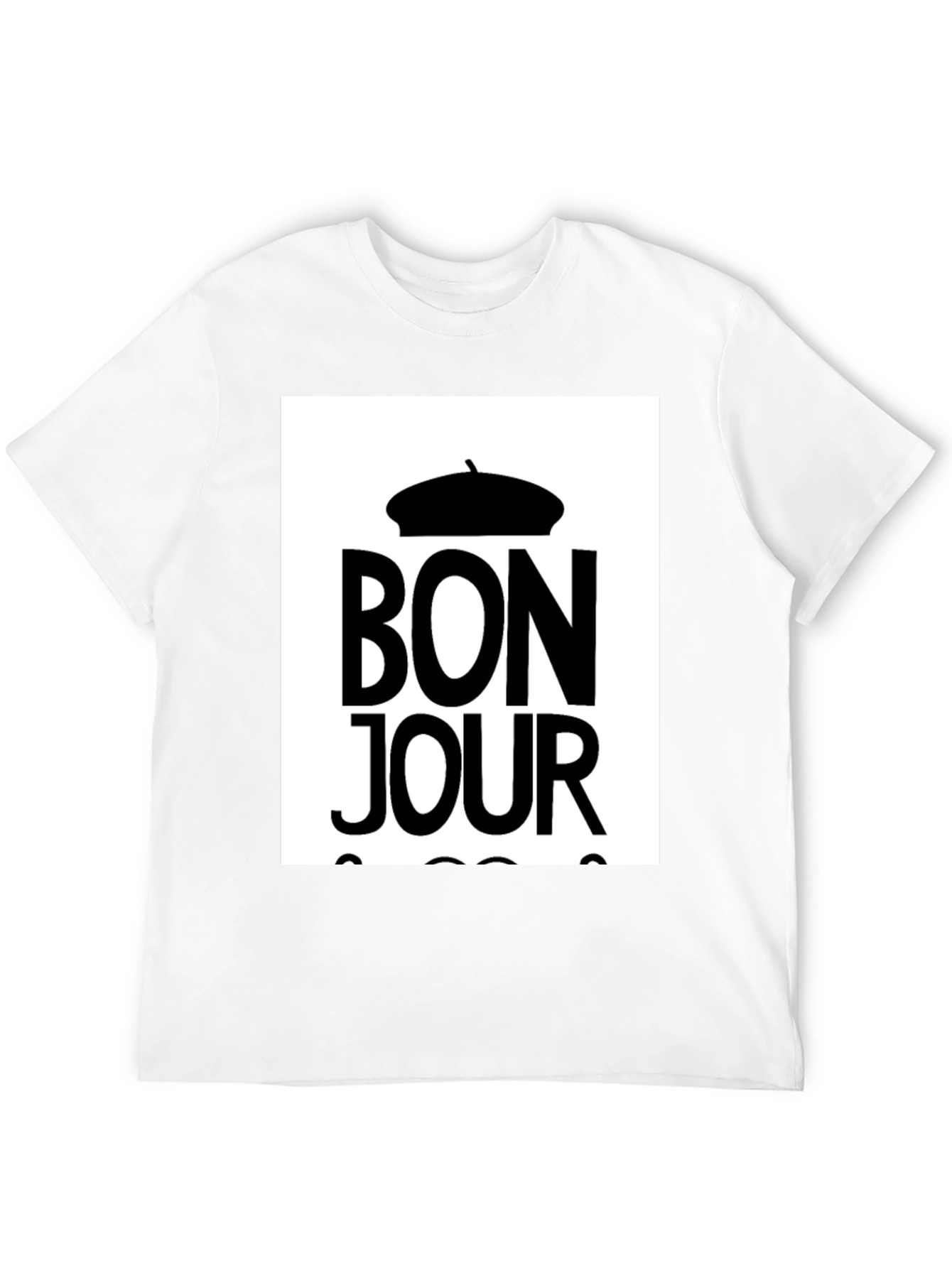 Bonjour T-Shirt - French Style Tee