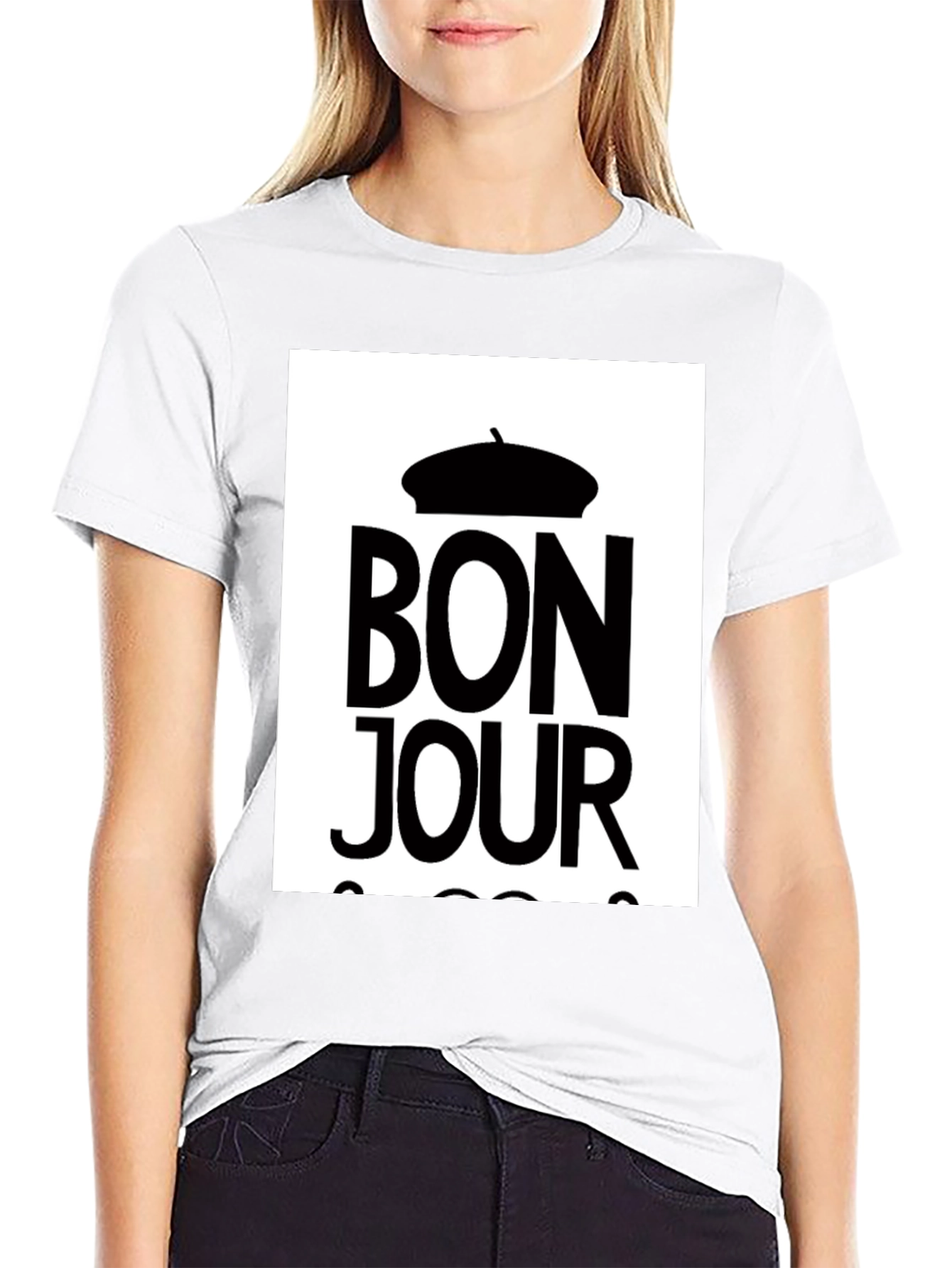 Bonjour T-Shirt - French Style Tee