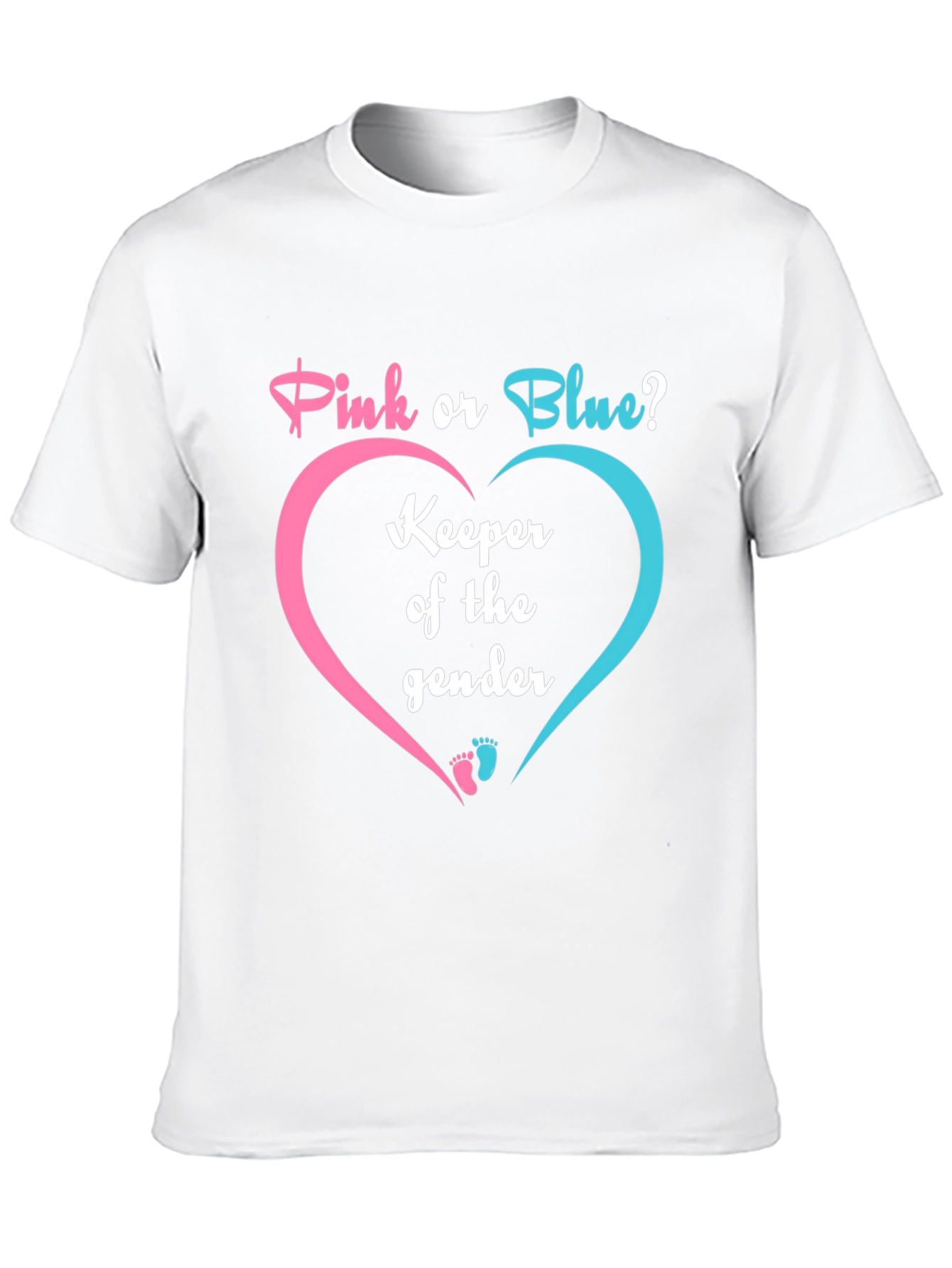 Pink or Blue Gender Reveal T-Shirt