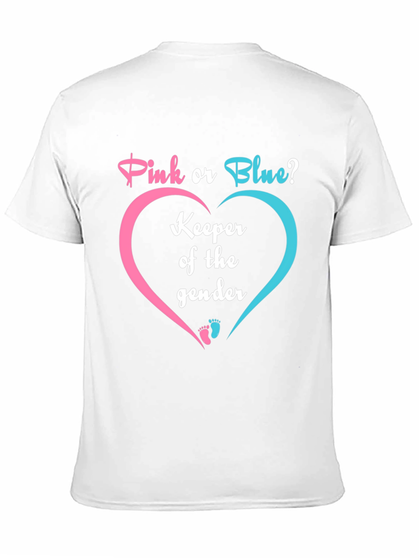 Pink or Blue Gender Reveal T-Shirt