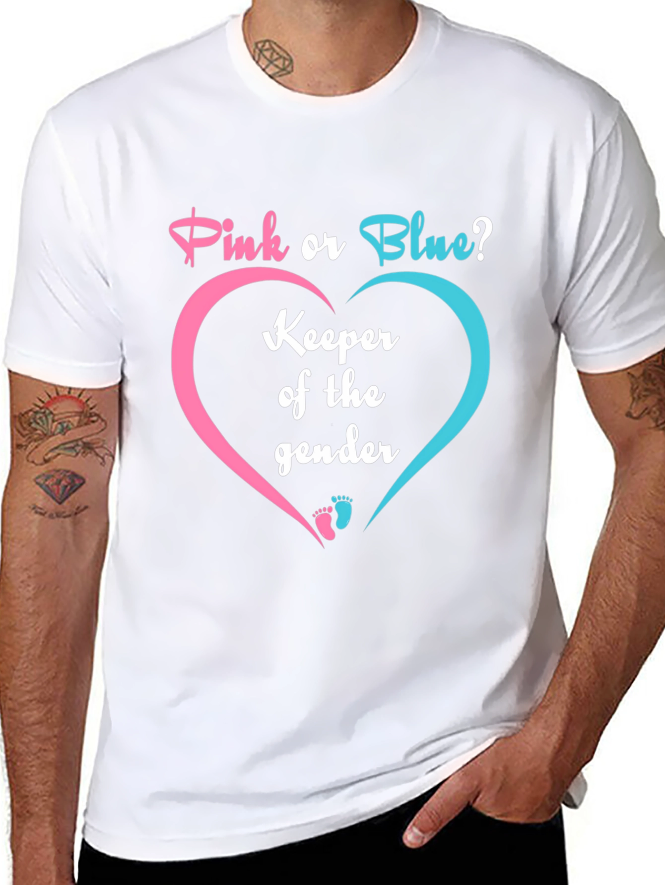 Pink or Blue Gender Reveal T-Shirt