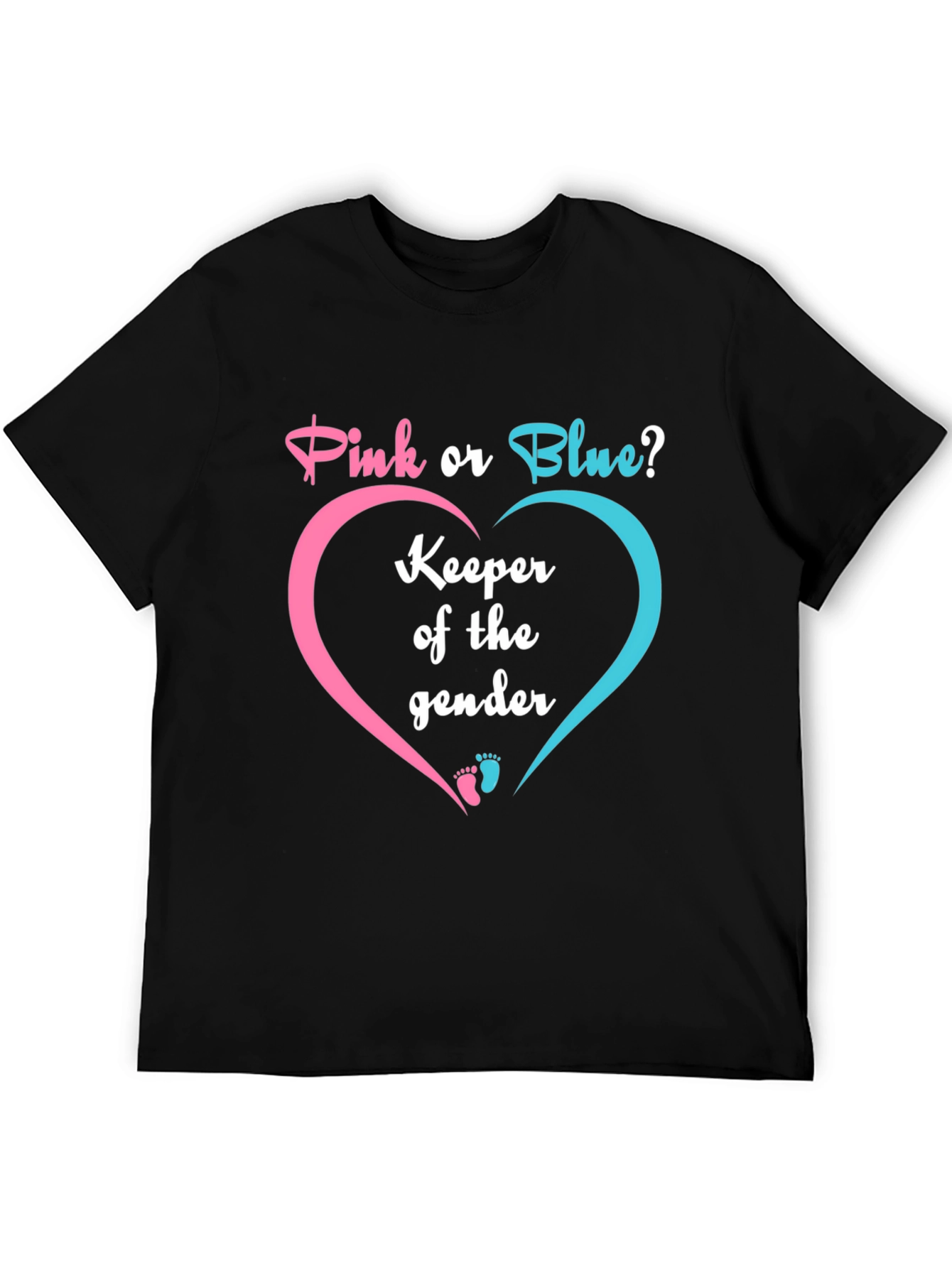 Pink or Blue Gender Reveal T-Shirt