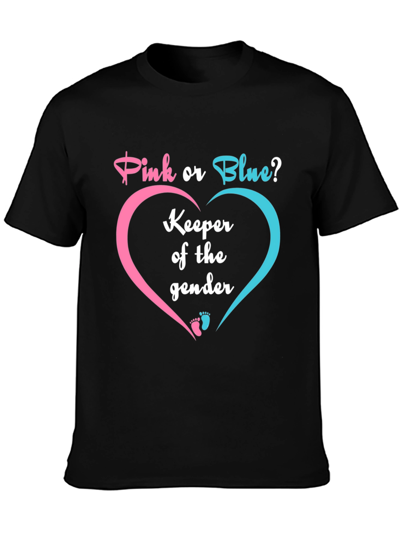 Pink or Blue Gender Reveal T-Shirt