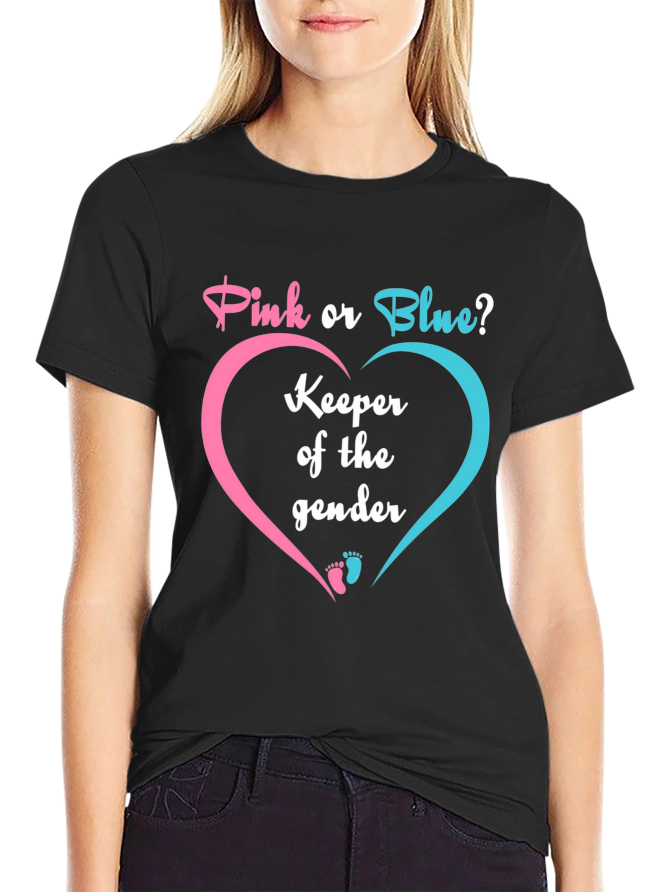 Pink or Blue Gender Reveal T-Shirt