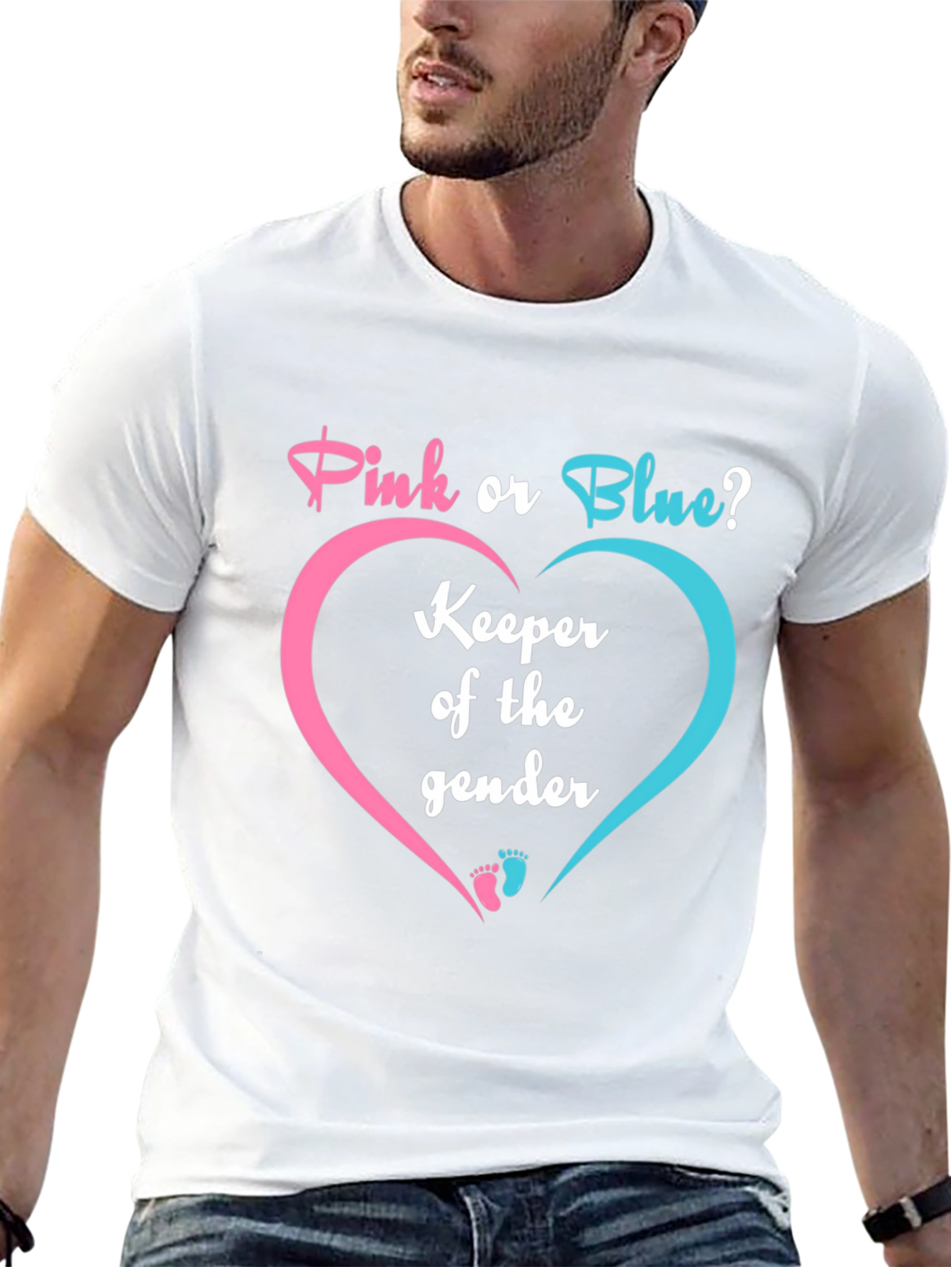 Pink or Blue Gender Reveal T-Shirt