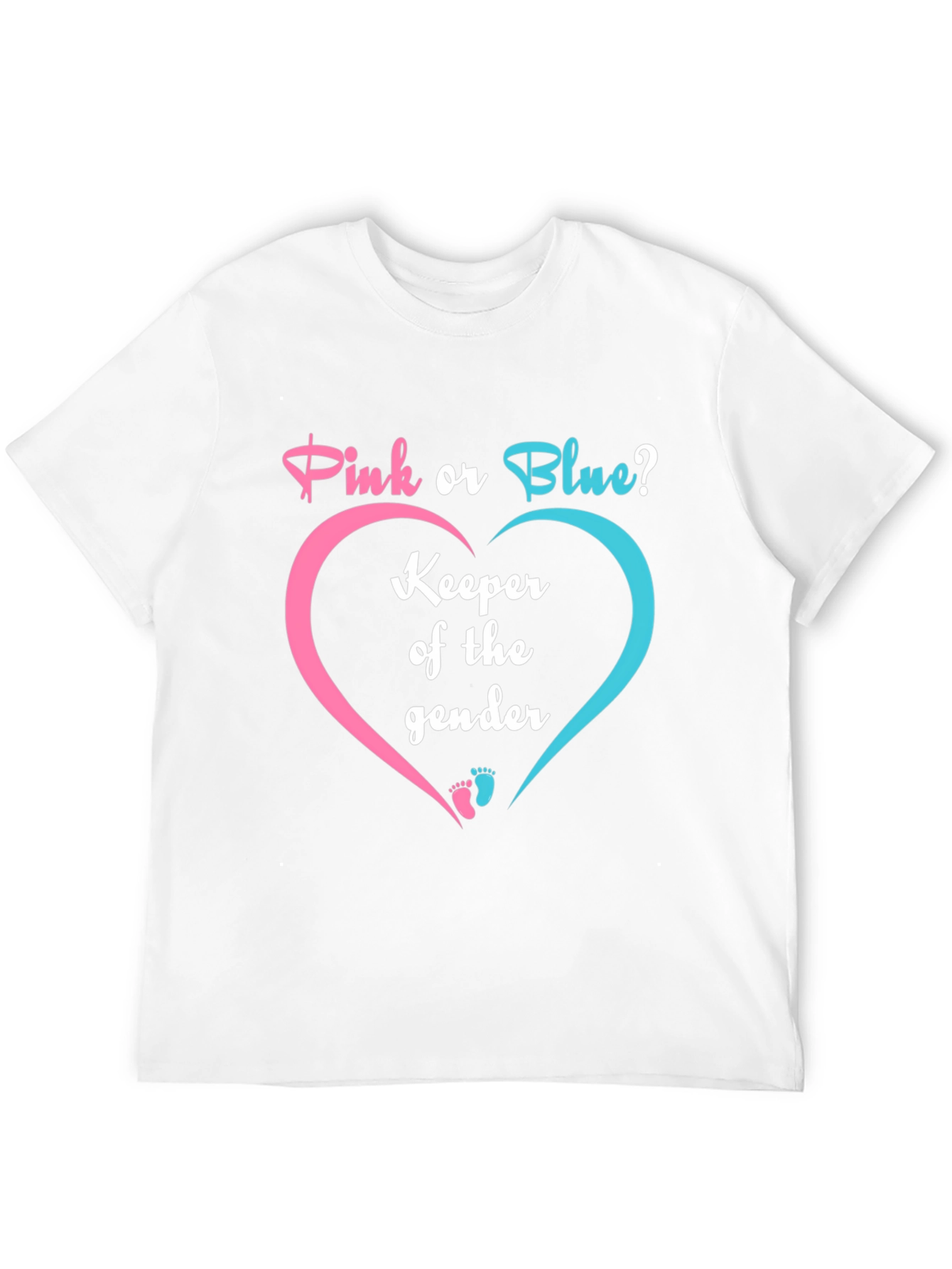 Pink or Blue Gender Reveal T-Shirt