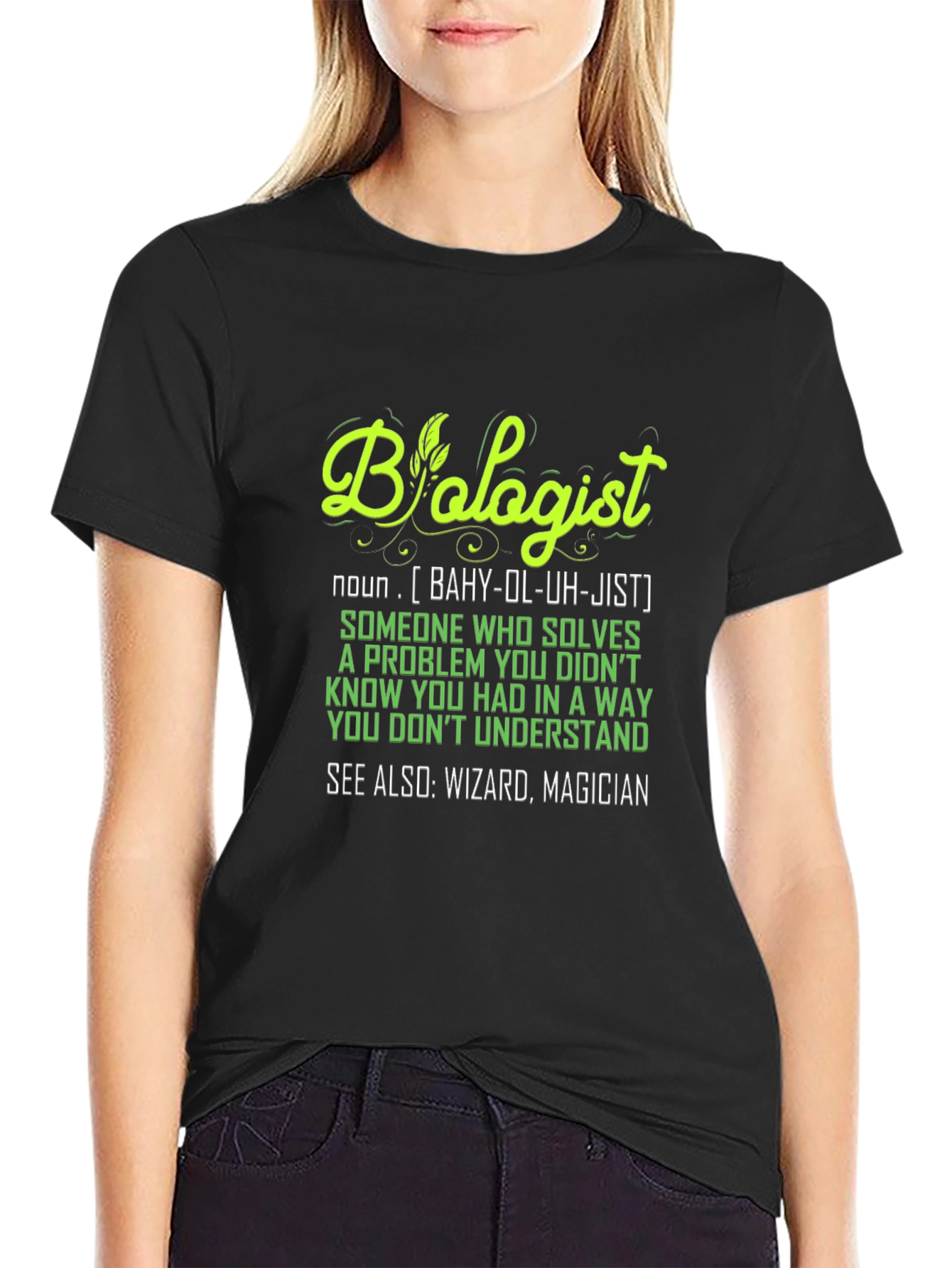 Biologist Definition T-Shirt - Funny Science Tee