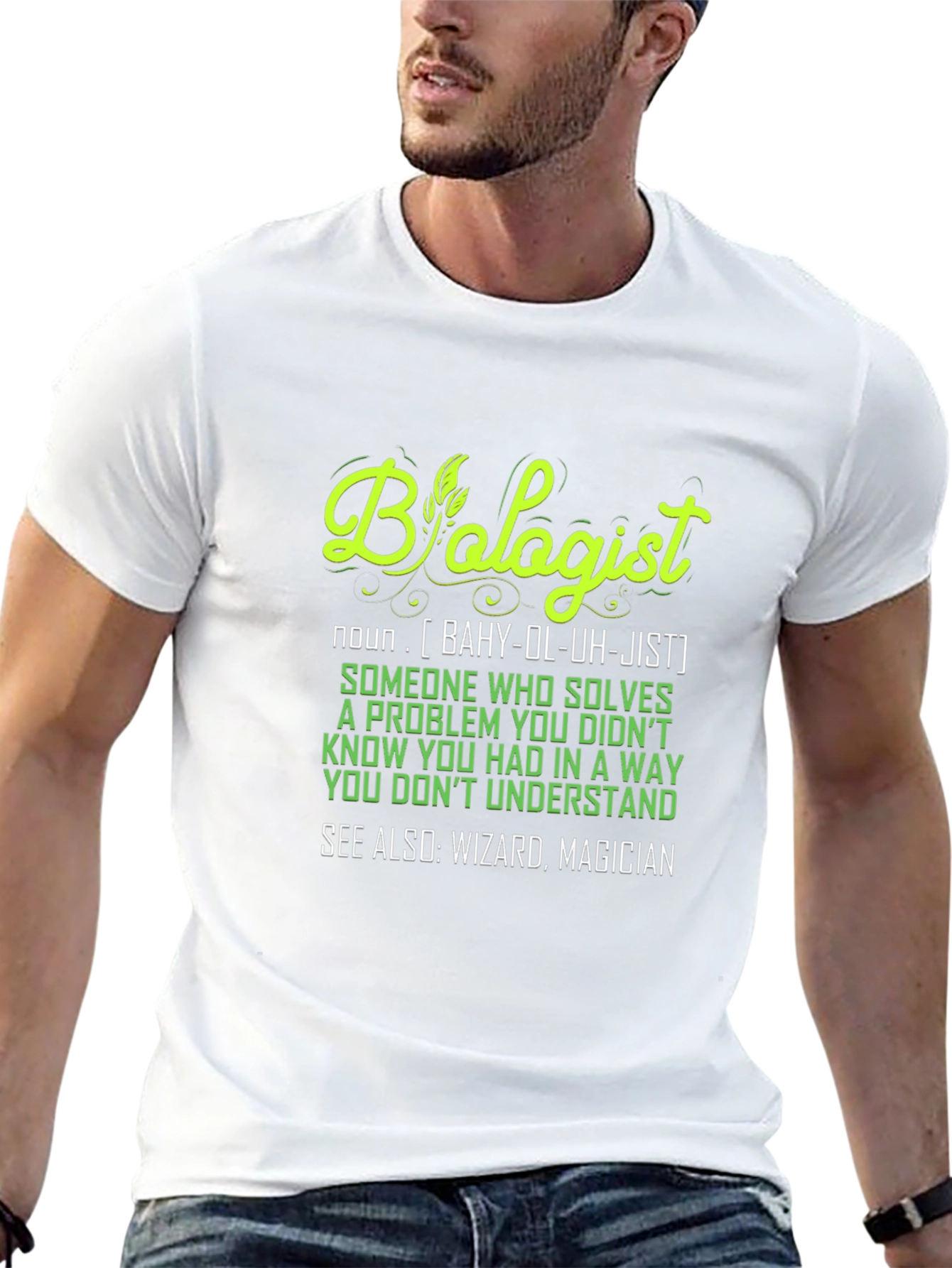 Biologist Definition T-Shirt - Funny Science Tee