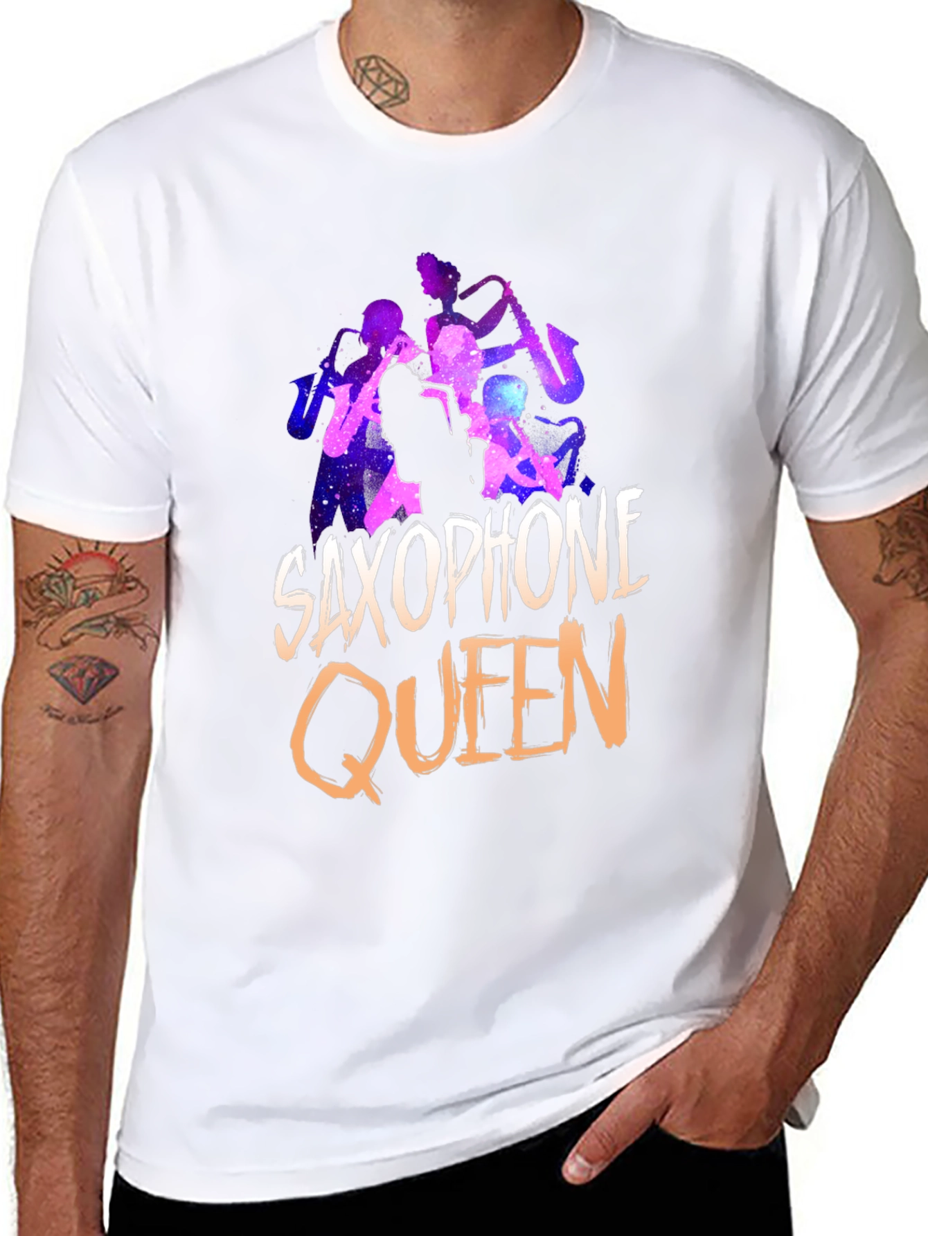 Saxophone Queen Graphic Tee