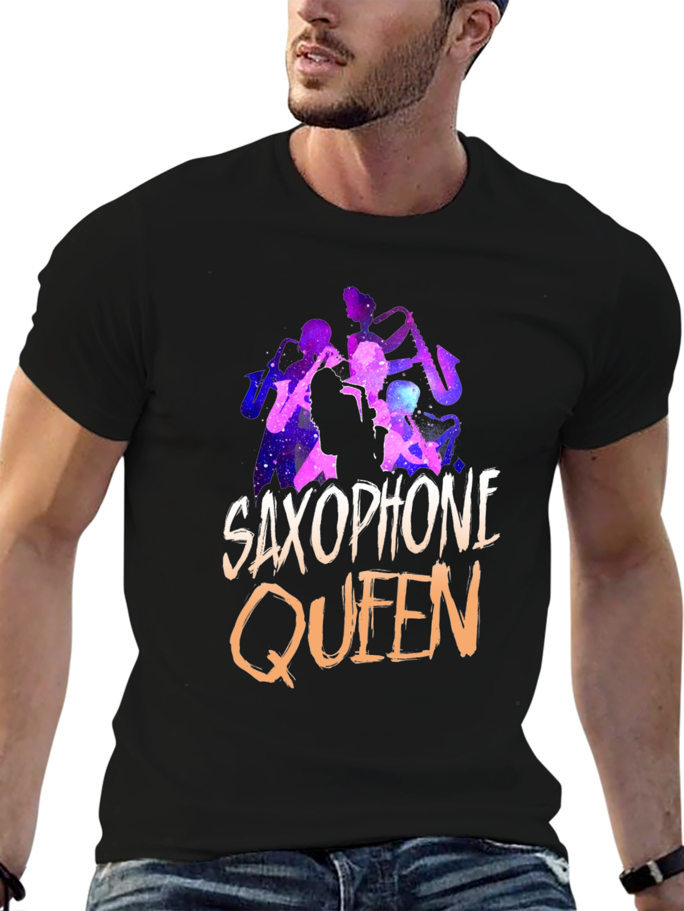 Saxophone Queen Graphic Tee