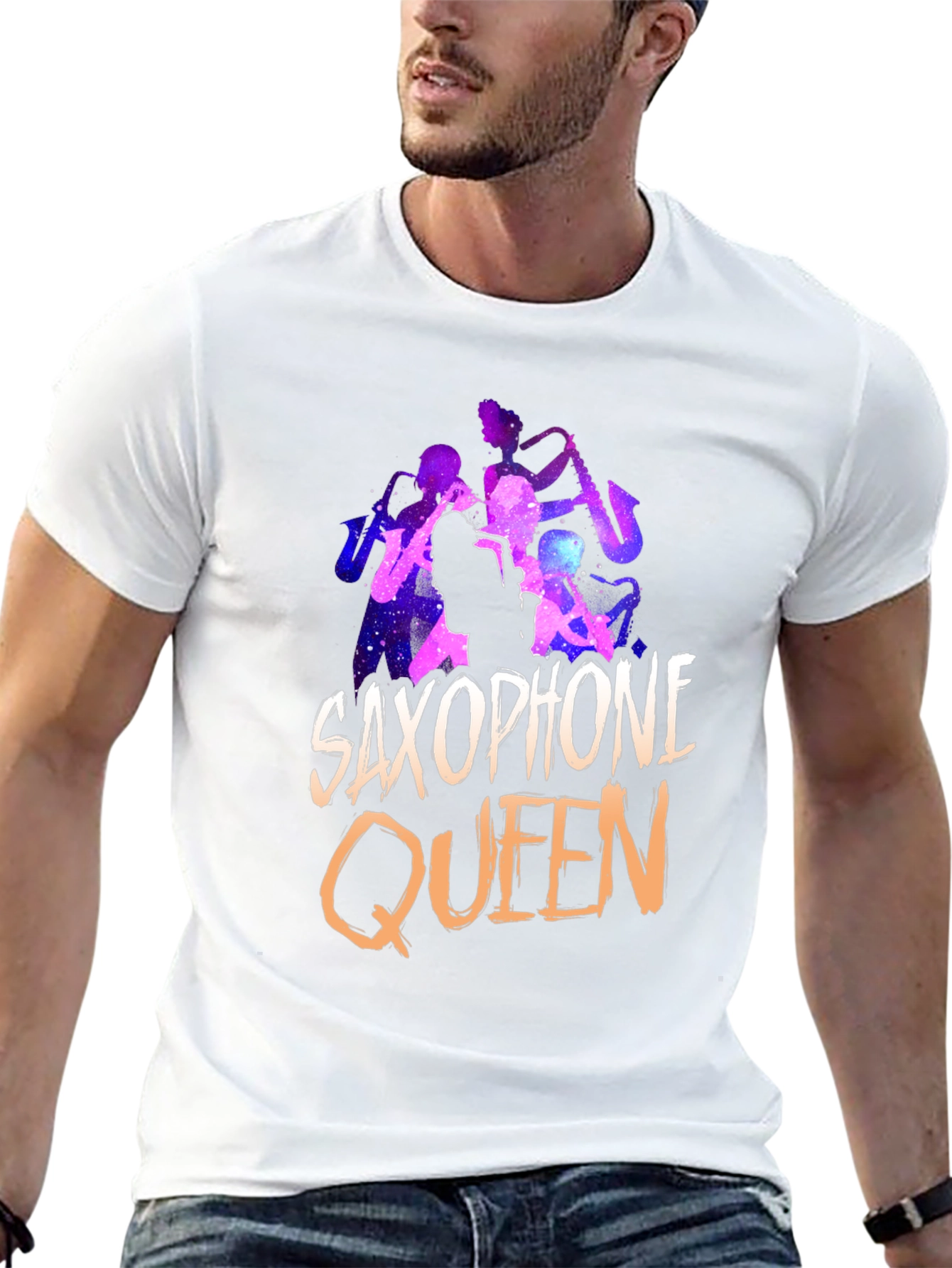 Saxophone Queen Graphic Tee