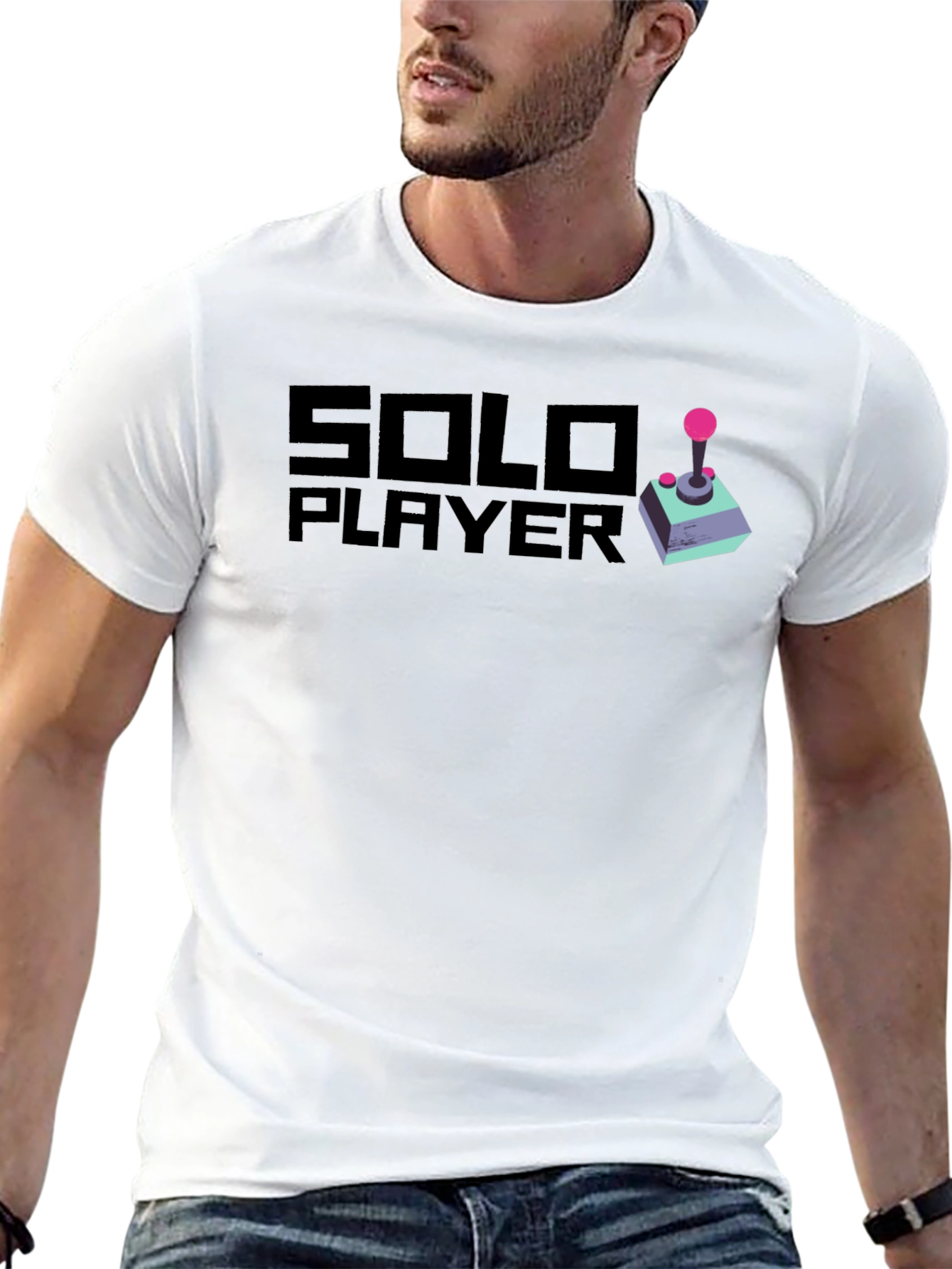 Solo Player Graphic T-Shirt - Gamer Style