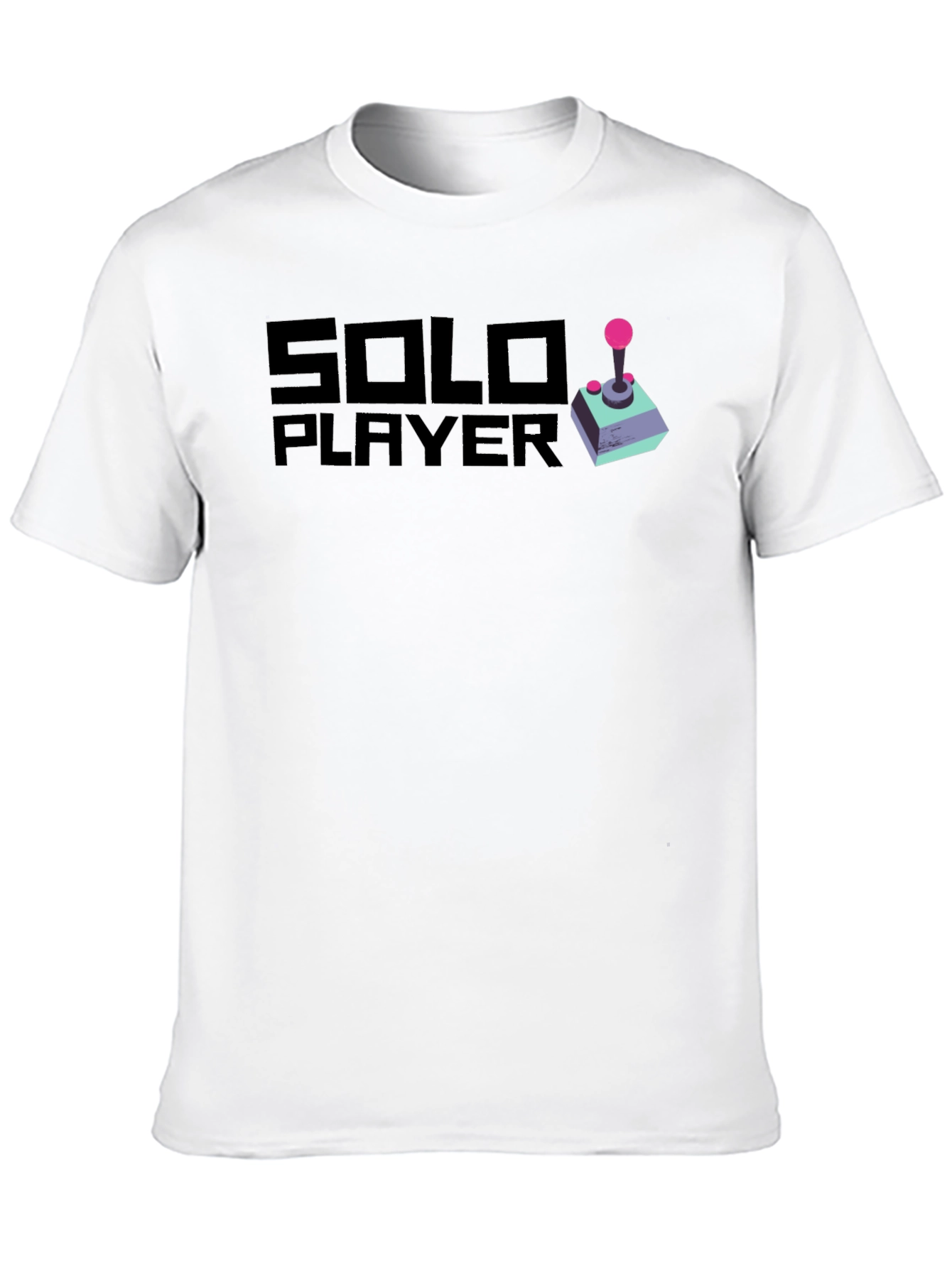 Solo Player Graphic T-Shirt - Gamer Style