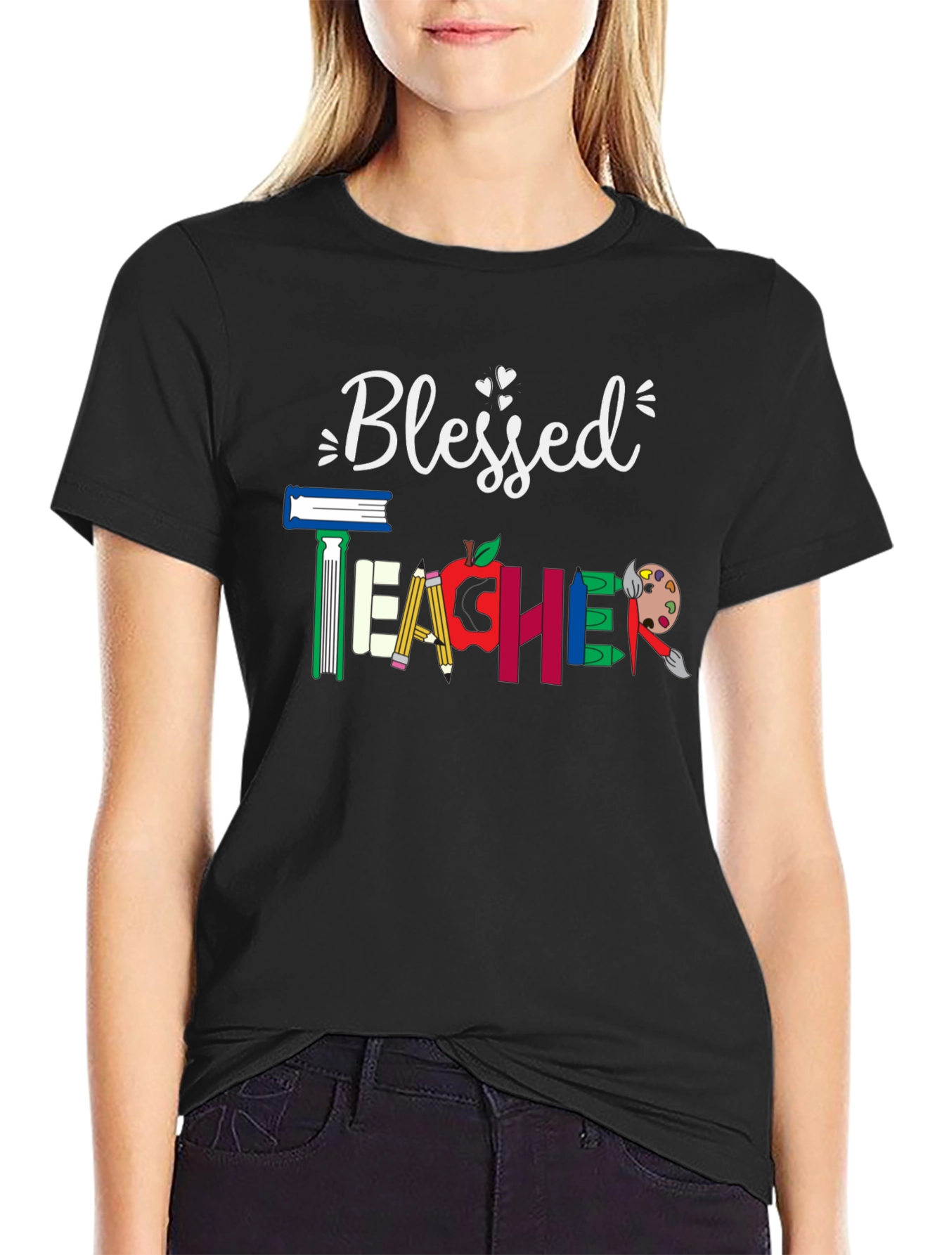 Blessed Teacher T-Shirt - School Apparel