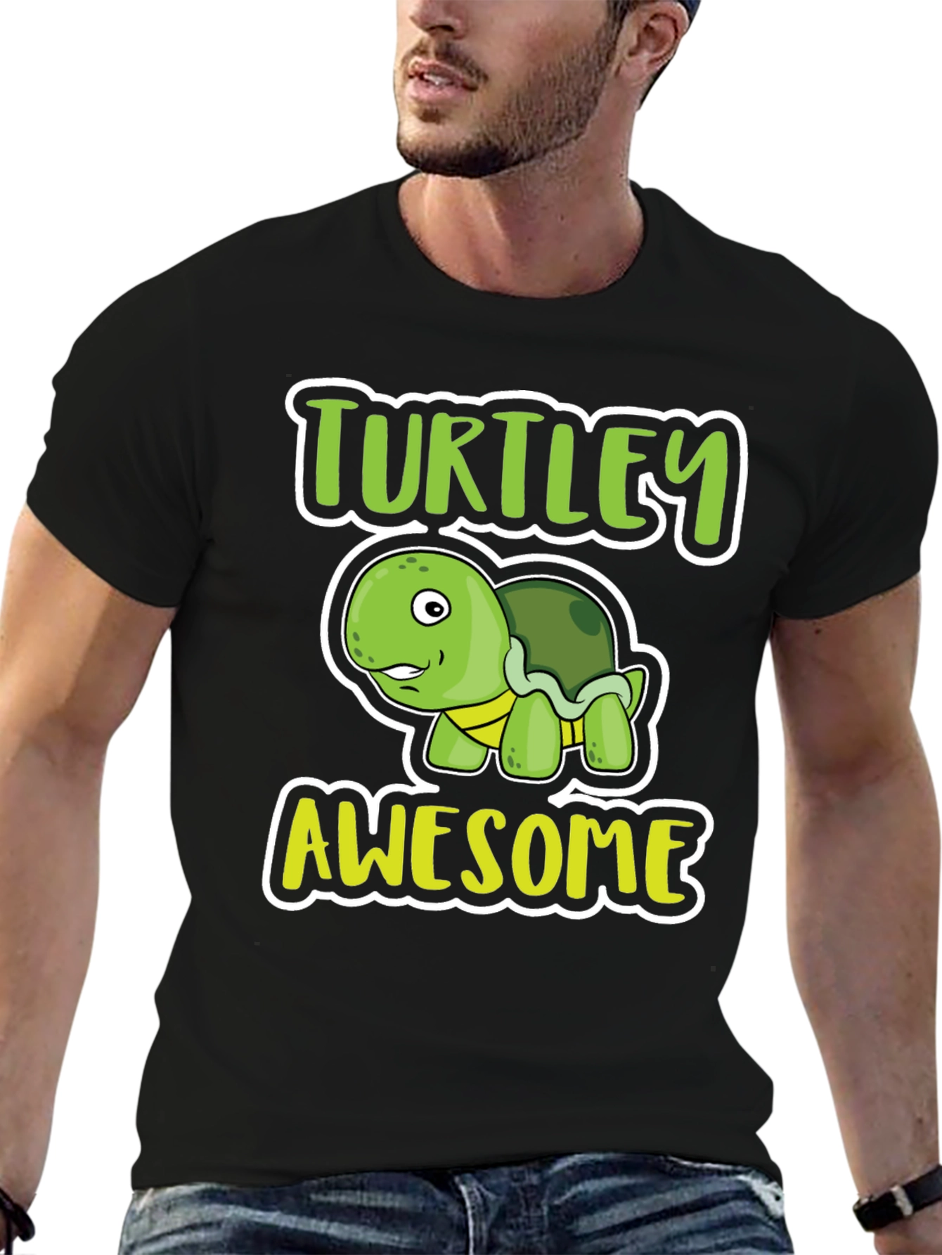 Turtley Awesome T-Shirt - Cute Turtle Graphic Tee
