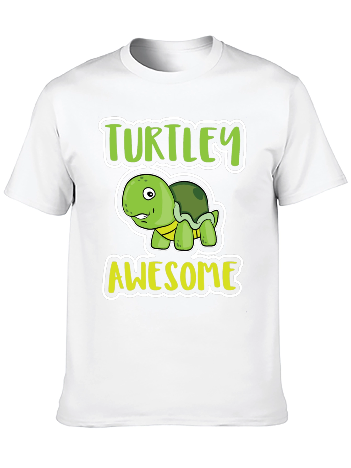 Turtley Awesome T-Shirt - Cute Turtle Graphic Tee