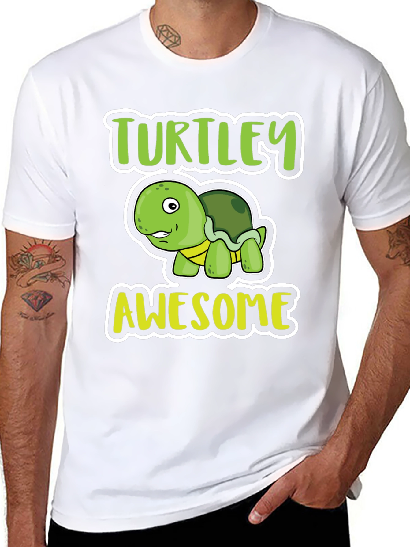 Turtley Awesome T-Shirt - Cute Turtle Graphic Tee