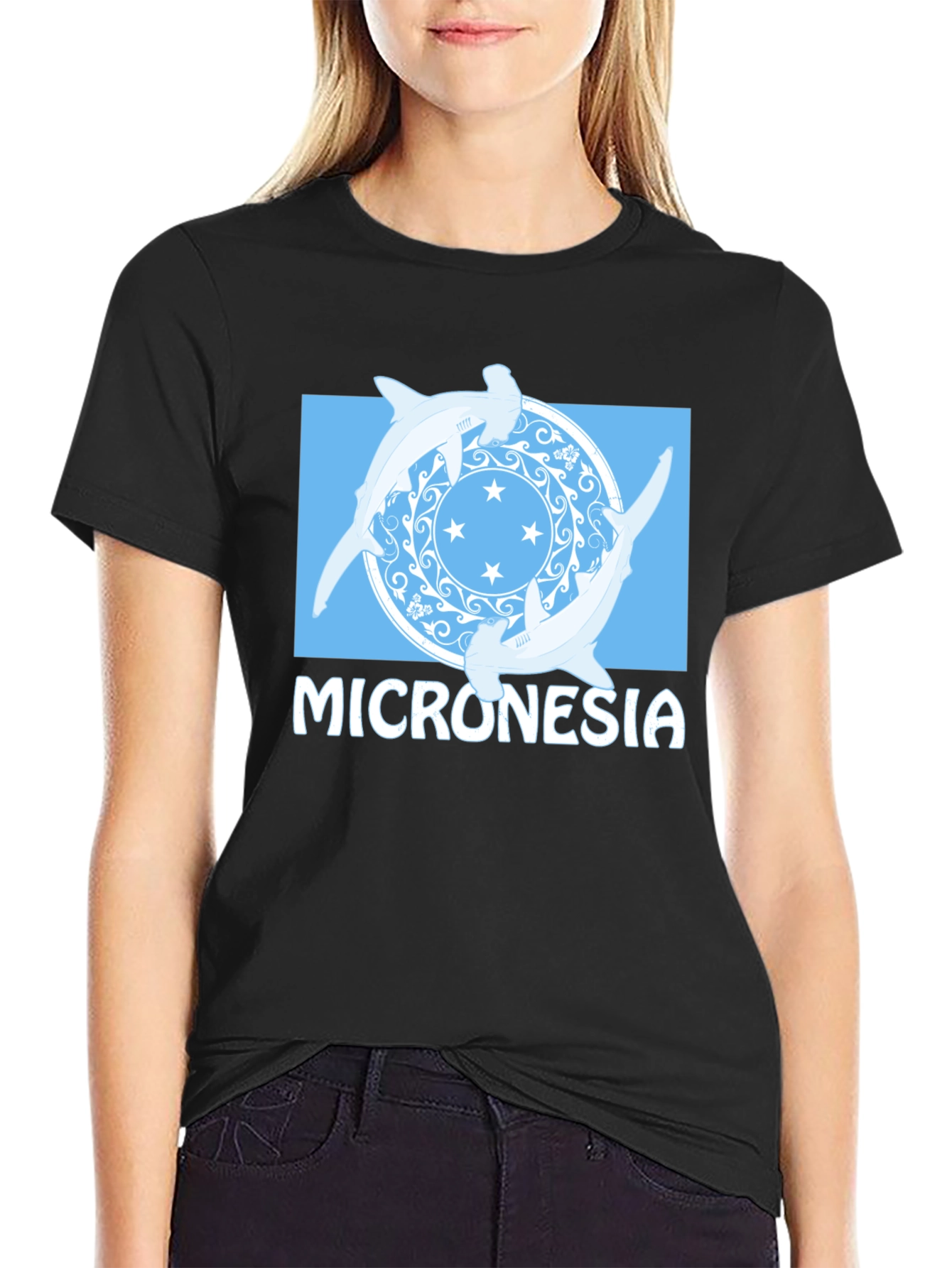 Micronesia Shark T-Shirt - Island Pride
